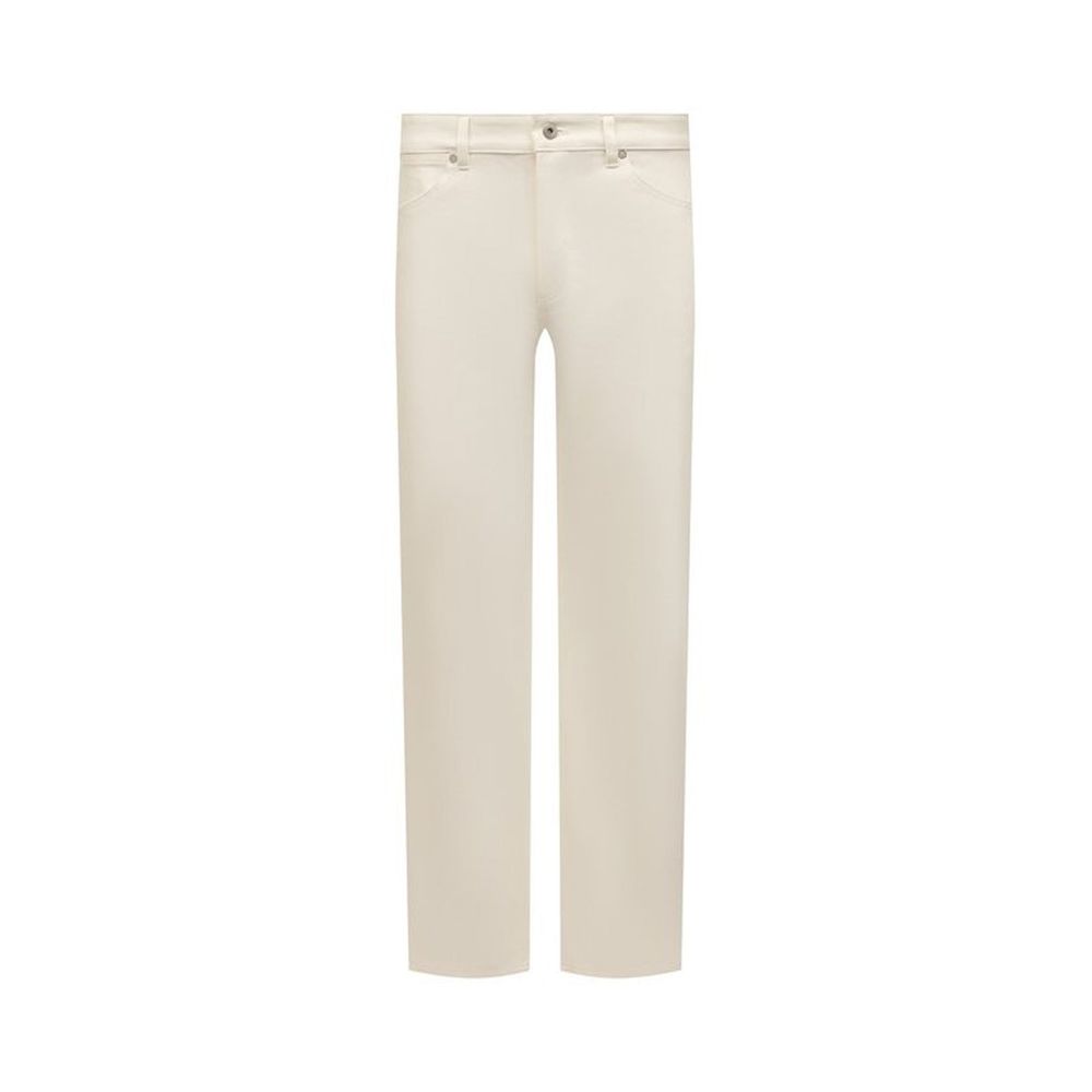 Jil Sander Weiße Baumwoll-Jeans Denim