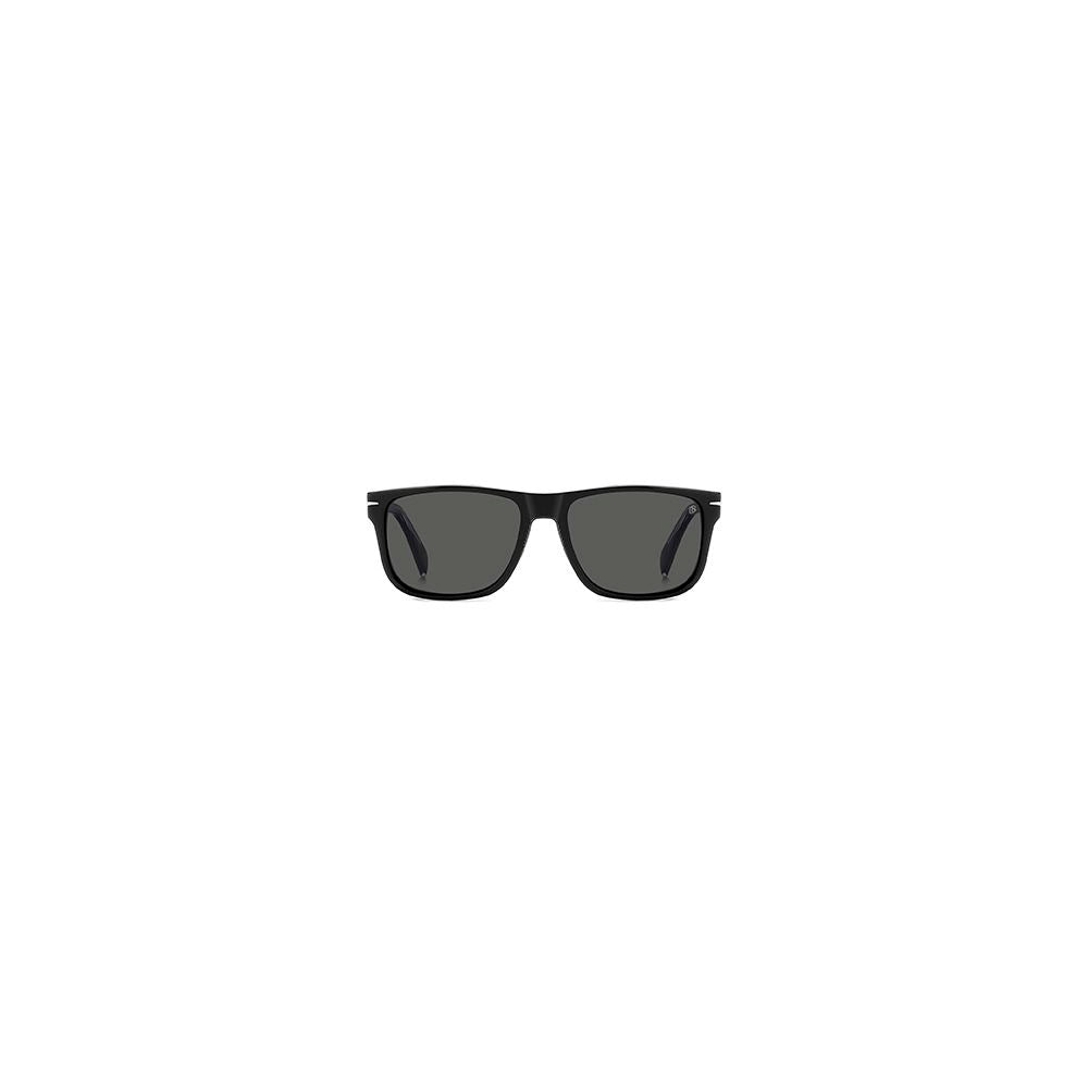 David Beckham Schwarze Brille aus Acetat (Gestell)