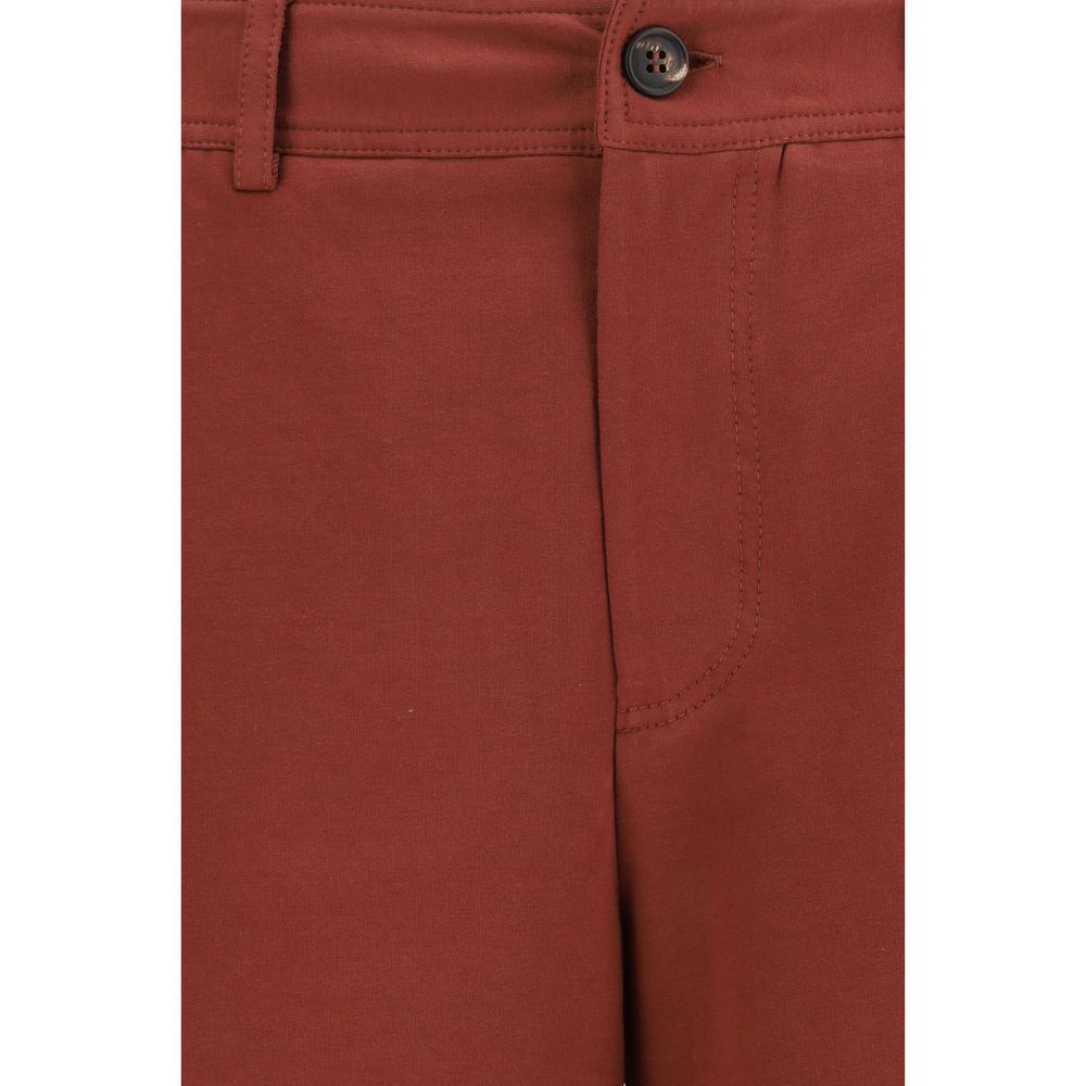 Brunello Cucinelli Mehrfarbige Baumwoll-Bermudashorts