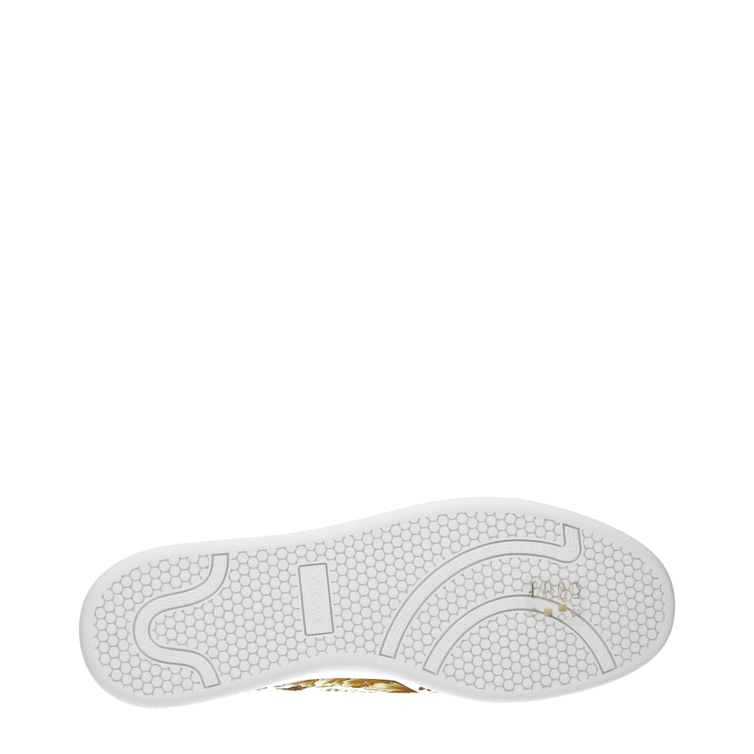Versace Weiße Leder-Sneaker