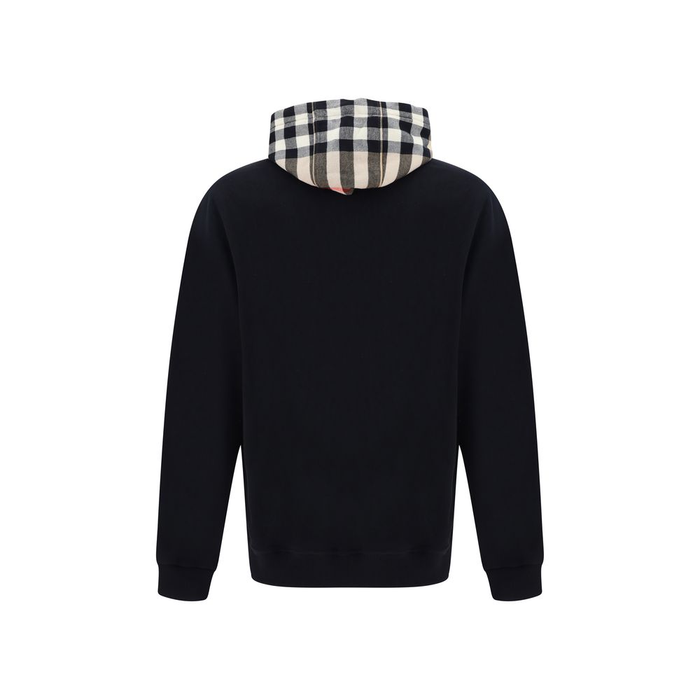 Burberry Schwarzer Baumwoll-Sweatshirt