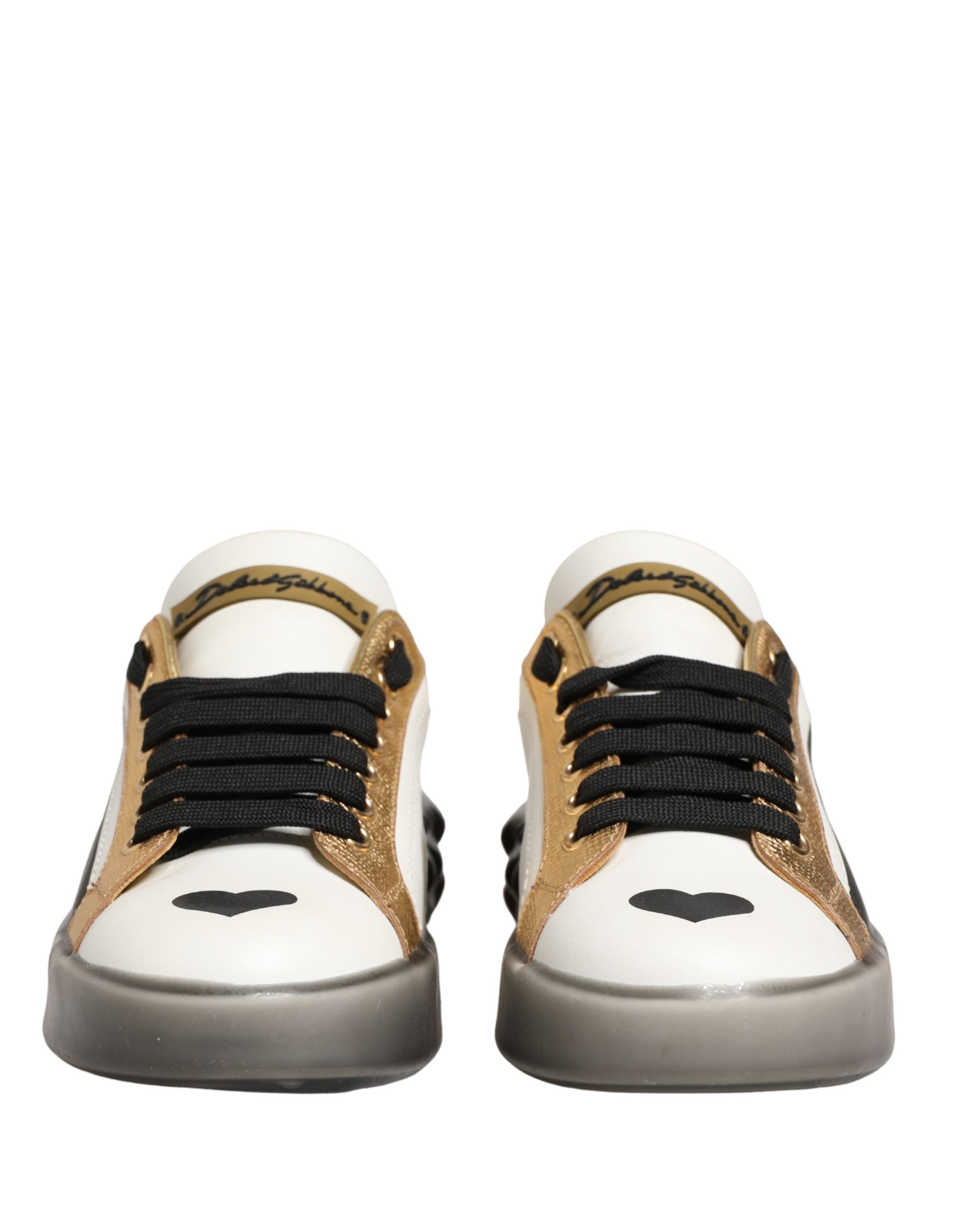 Dolce & Gabbana Multicolor Crystal StuddedLOVE Sneakers Schuhe