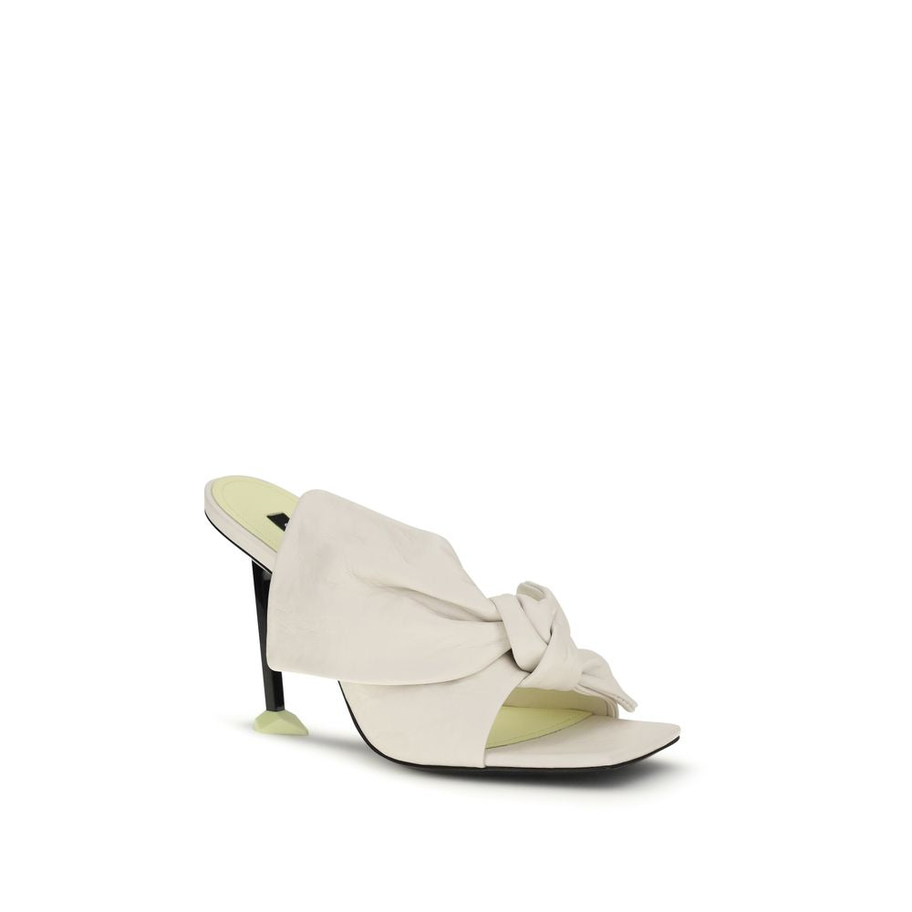 Givenchy Weiße Lammleder-Mules Ovis Aries Aries