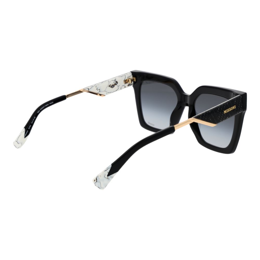 Missoni Schwarze Sonnenbrille aus Acetat