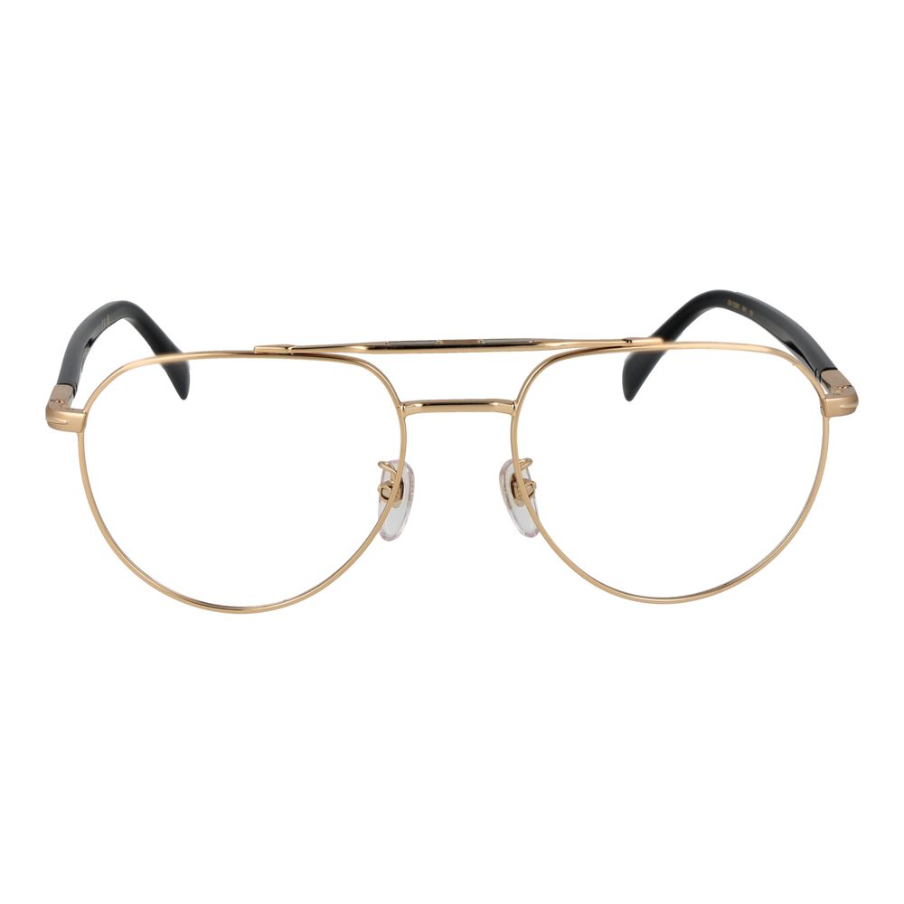 David Beckham Brille aus Goldmetall (Fassung)