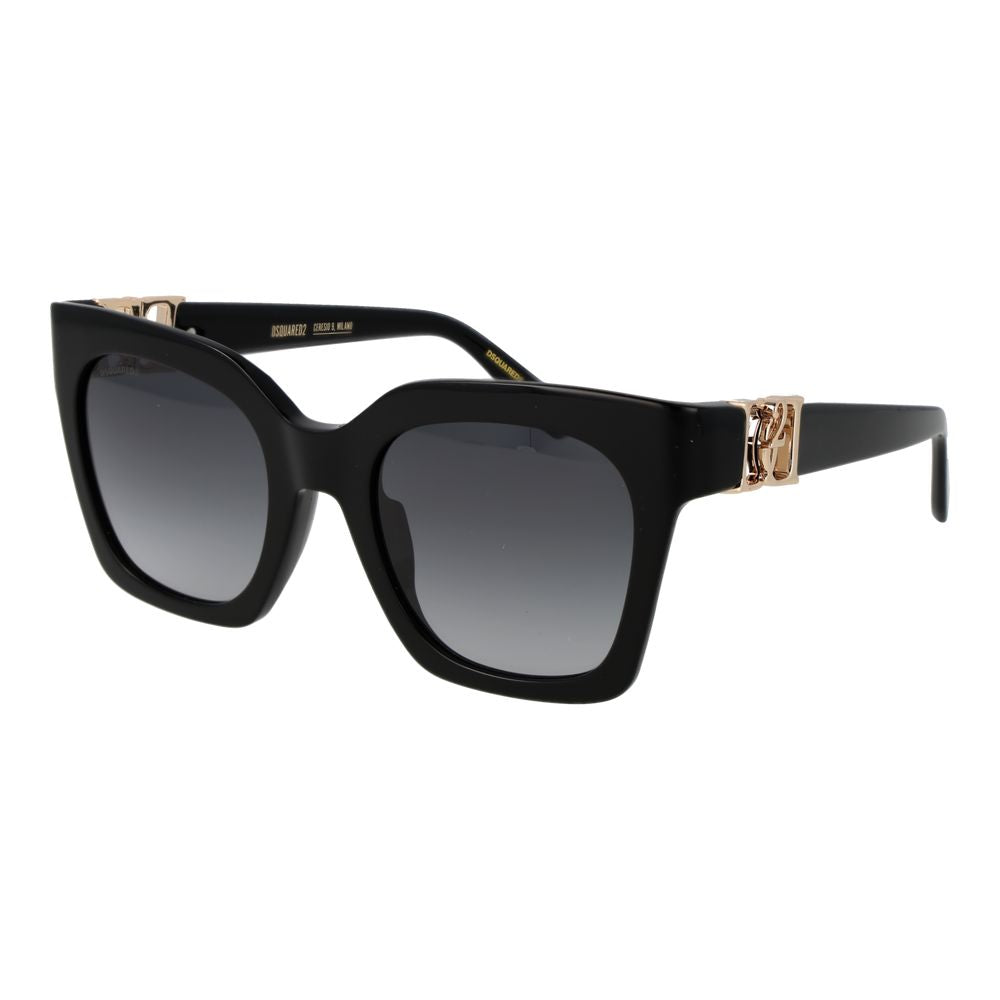 Dsquared² Schwarze Sonnenbrille aus Acetat