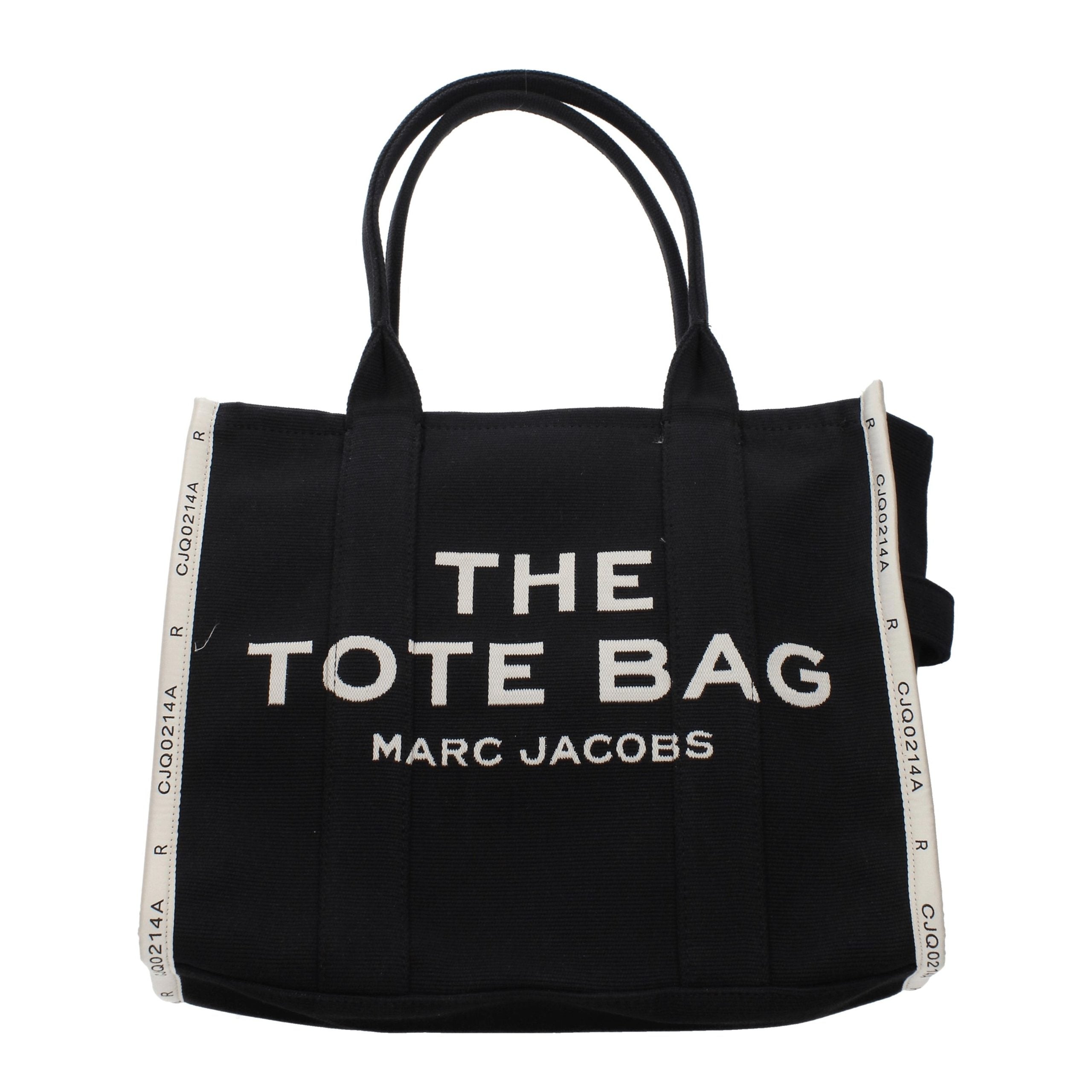 Marc Jacobs Schwarze Stoffhandtasche