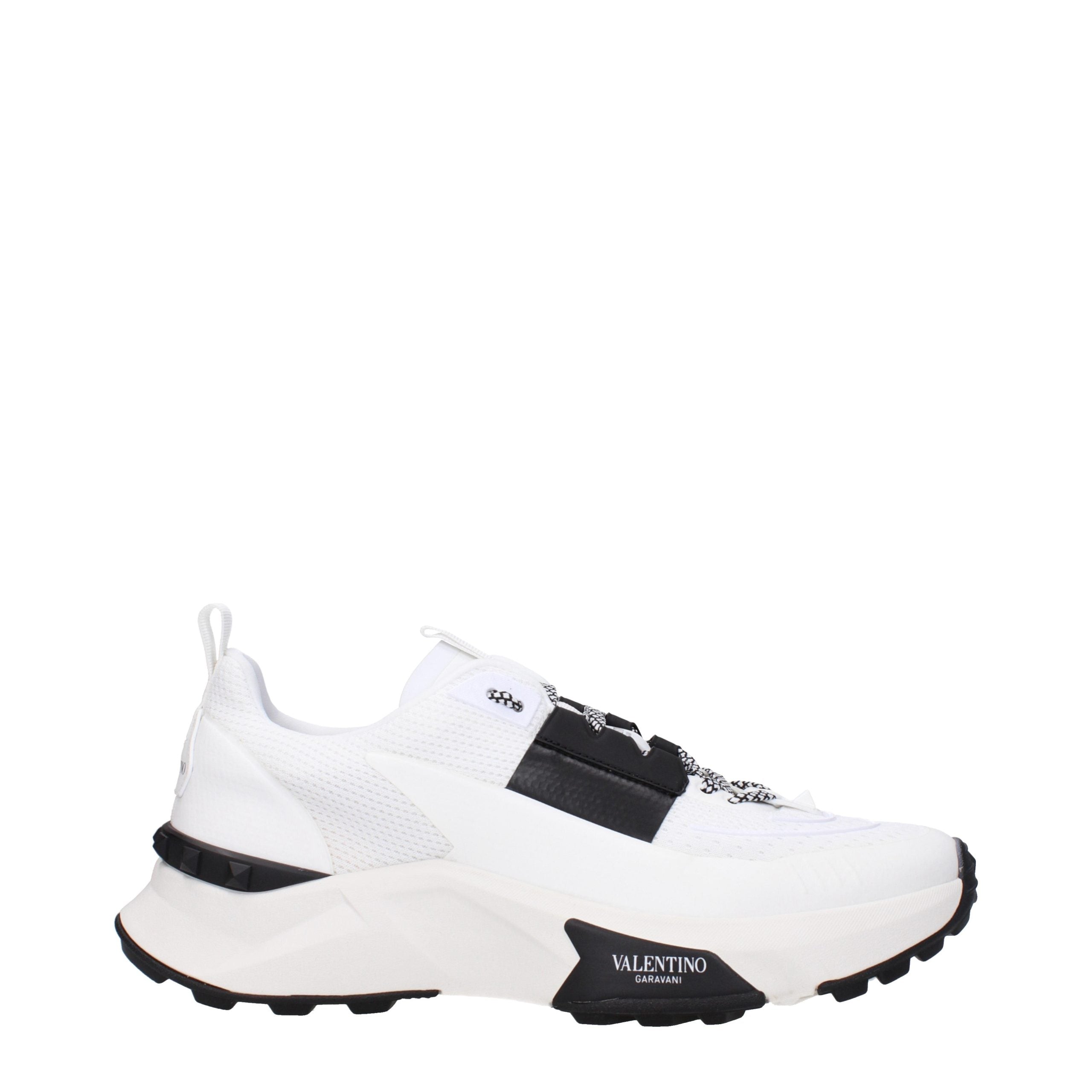Valentino Garavani Weiße Stoff-Sneaker im Athletic-Look