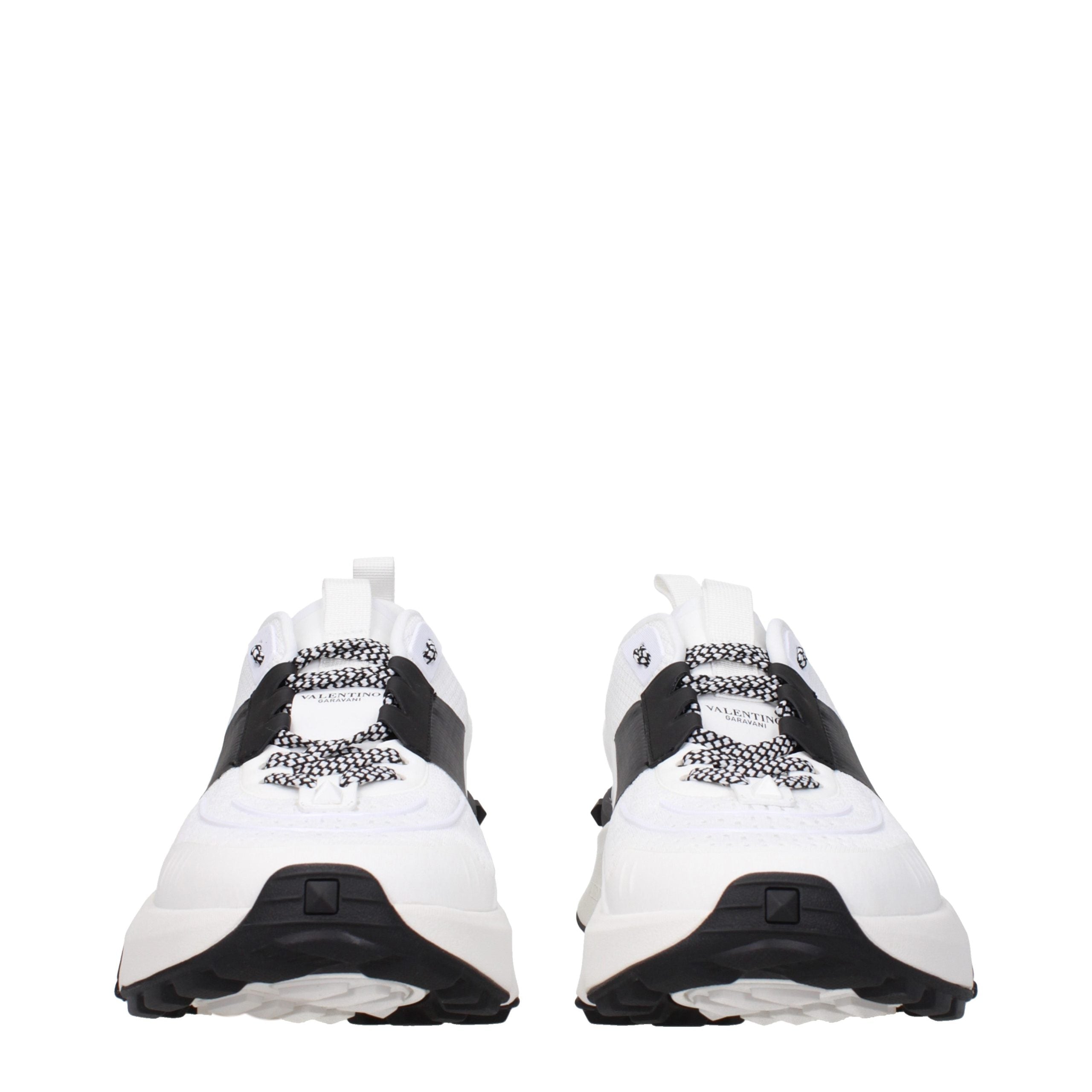 Valentino Garavani Weiße Stoff-Sneaker im Athletic-Look