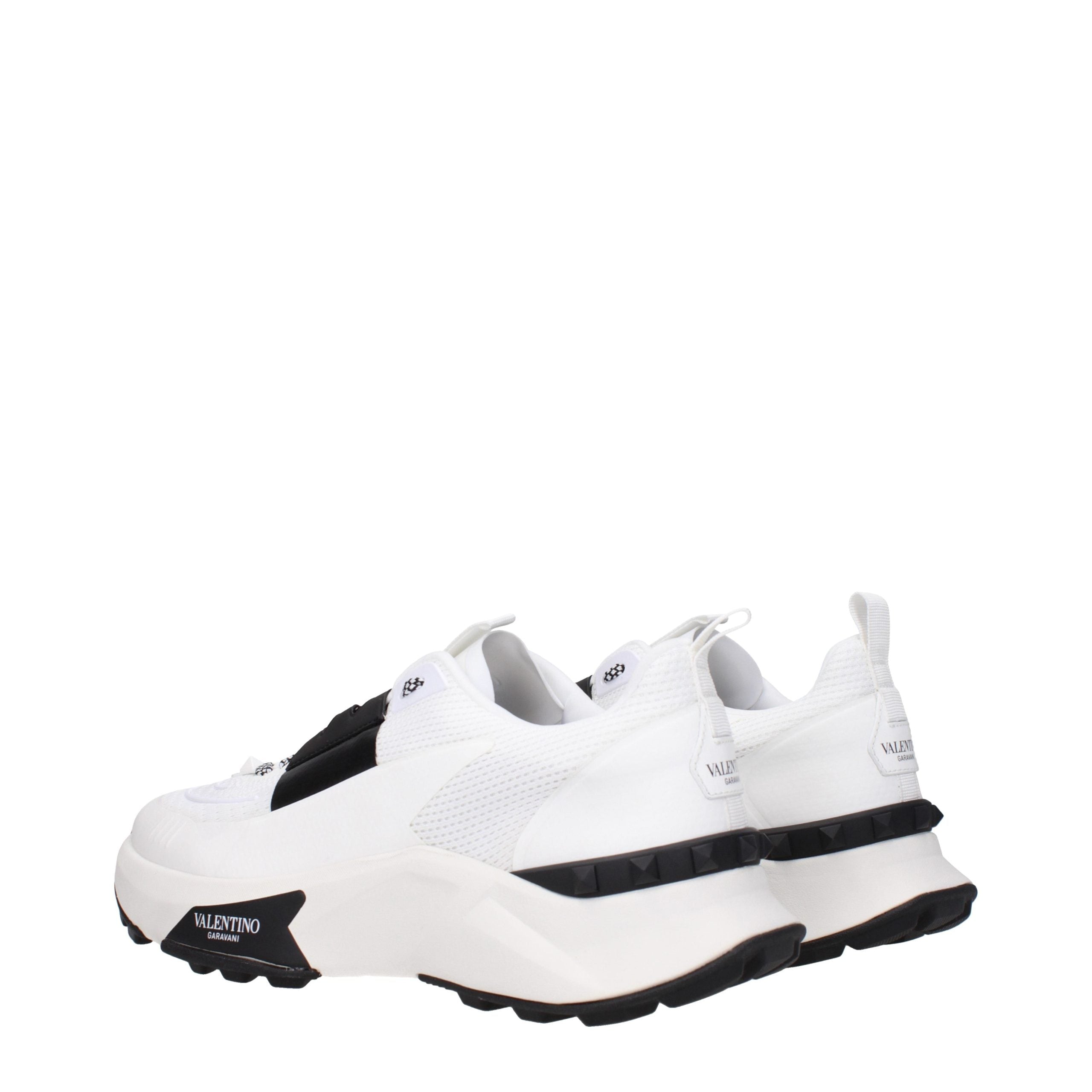 Valentino Garavani Weiße Stoff-Sneaker im Athletic-Look