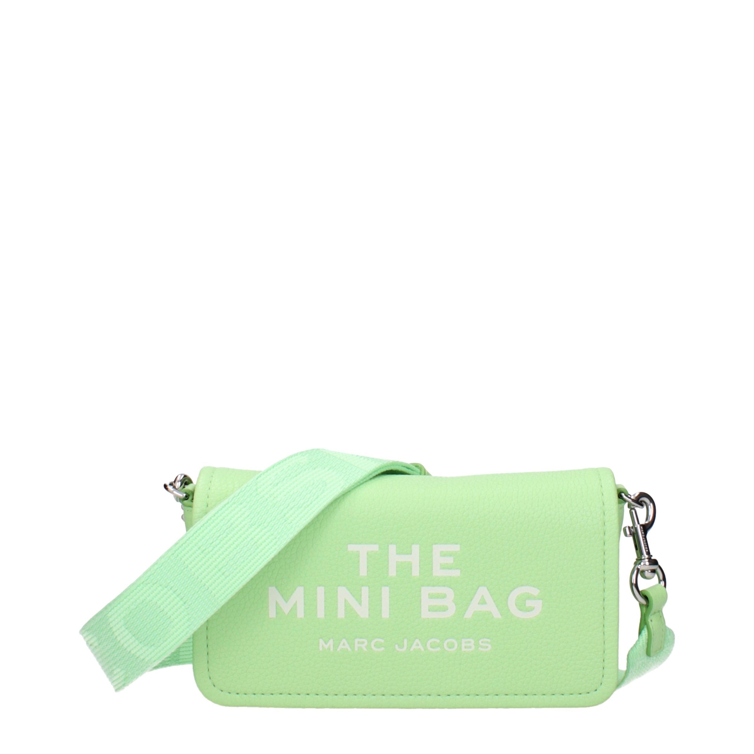 Marc Jacobs Grüne Leder Crossbody Tasche