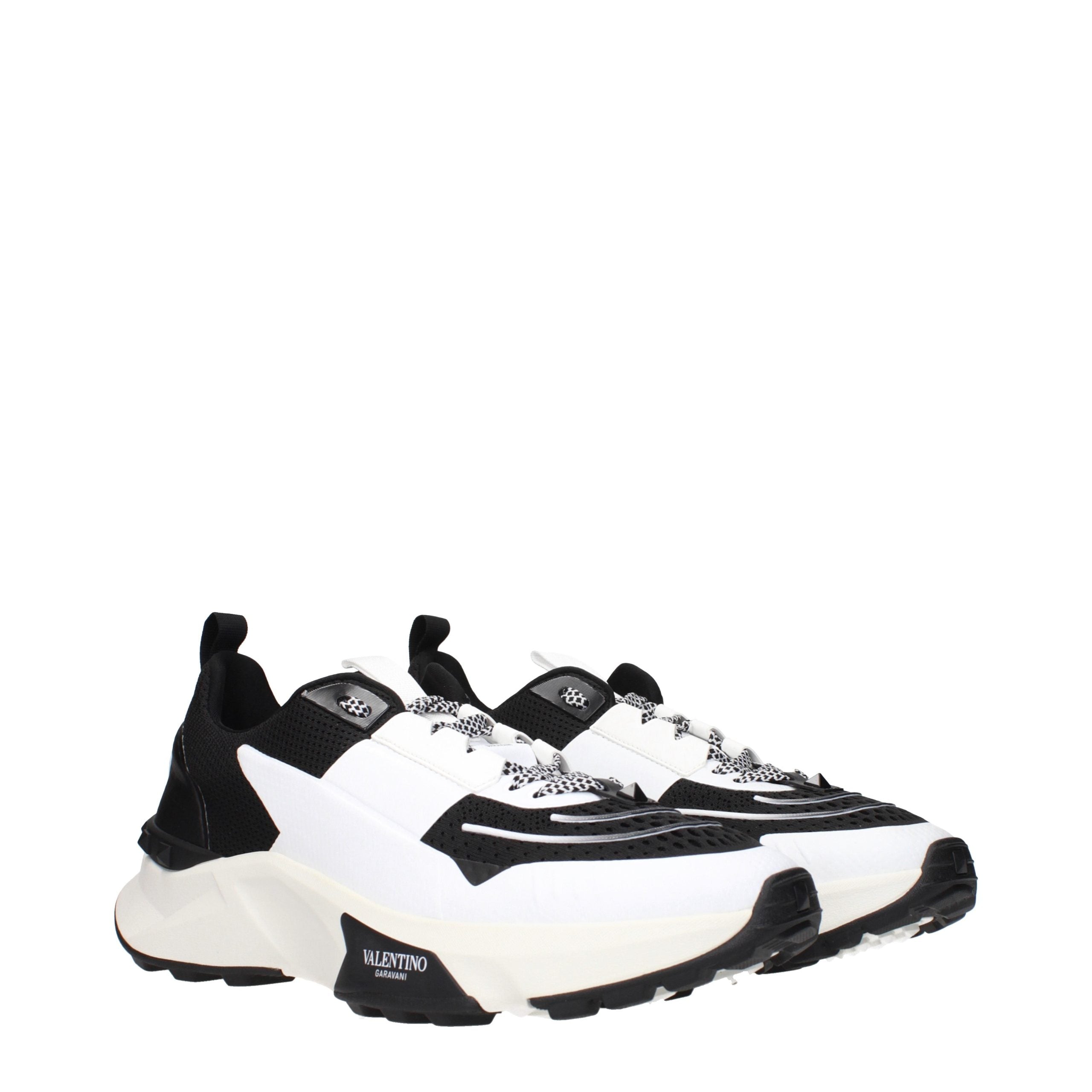 Valentino Garavani Schwarze Stoff-Sneaker