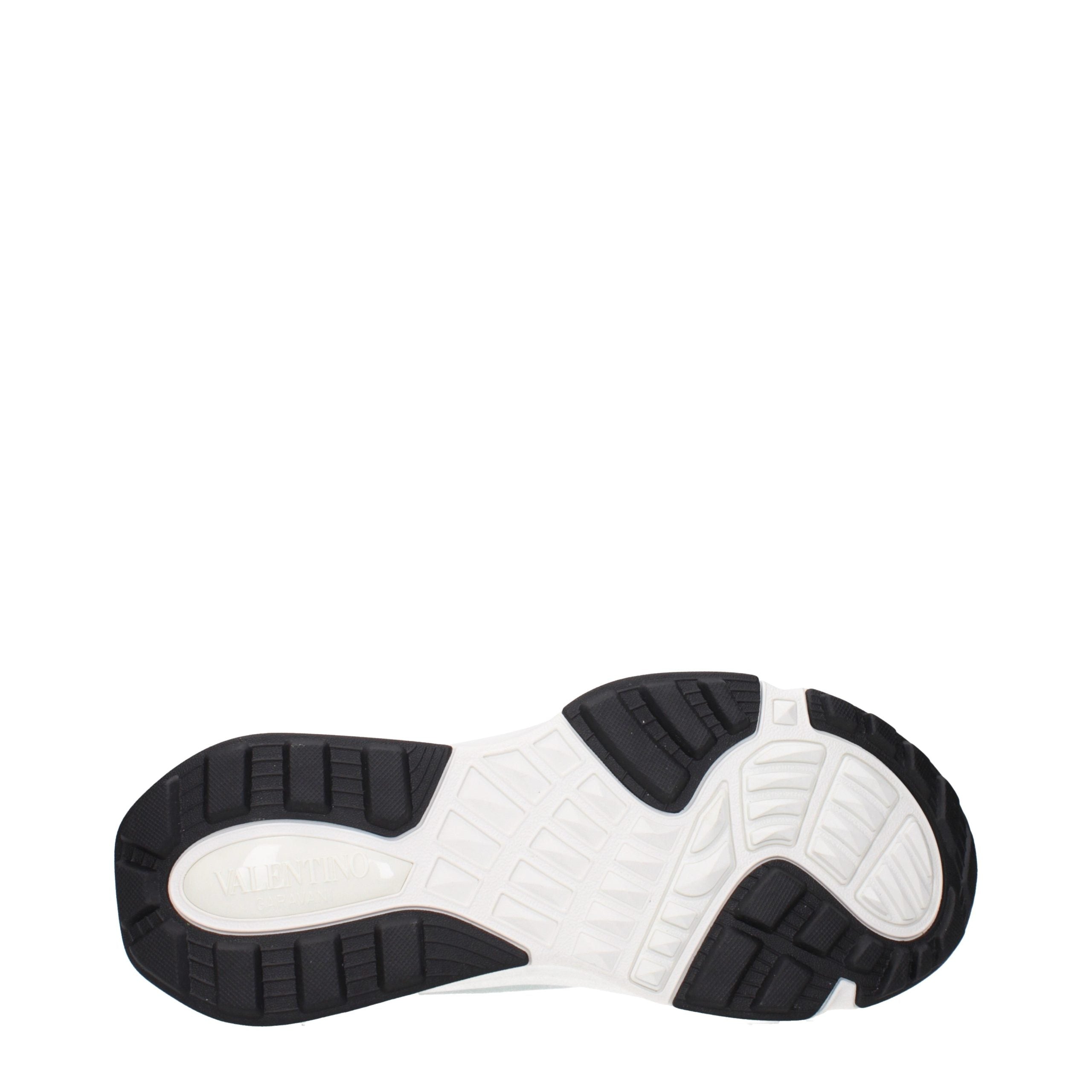 Valentino Garavani Graue Stoff-Sneaker mit niedrigem Schaft