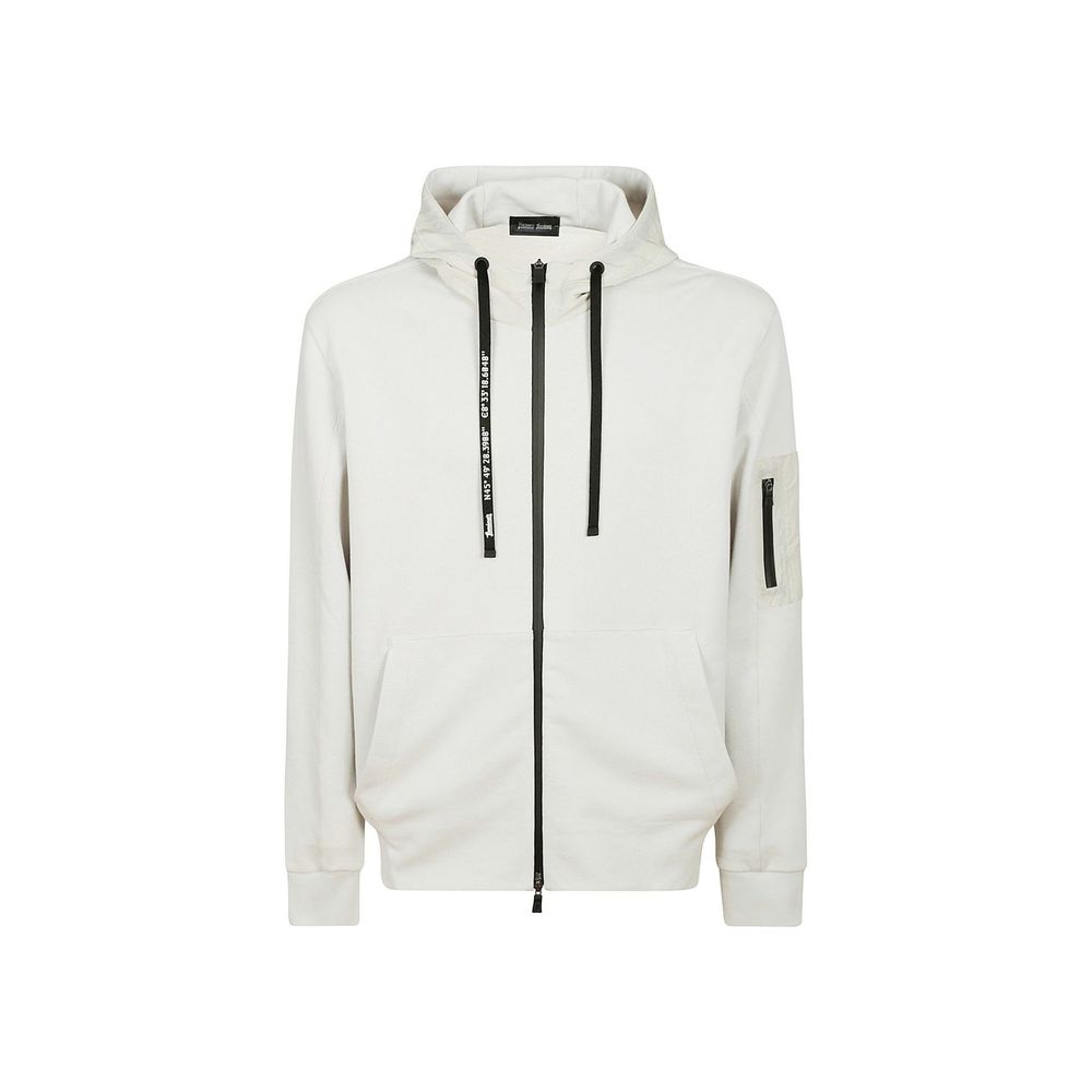 Herno Grauer Baumwollpullover