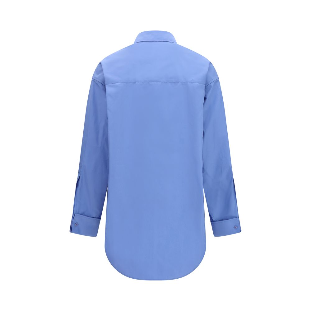 Balenciaga Blaues Baumwollhemd