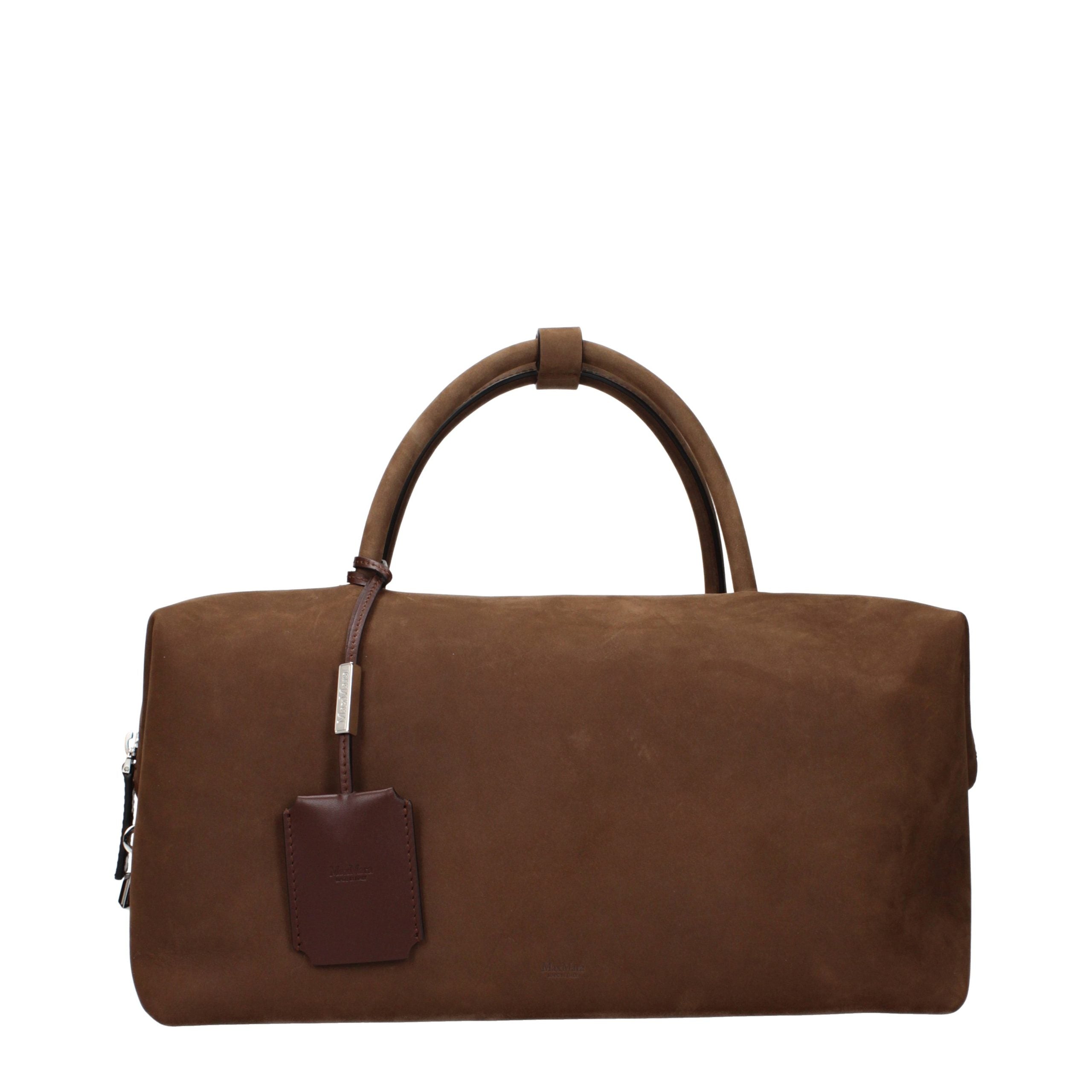 Max Mara Braune Lederhandtasche