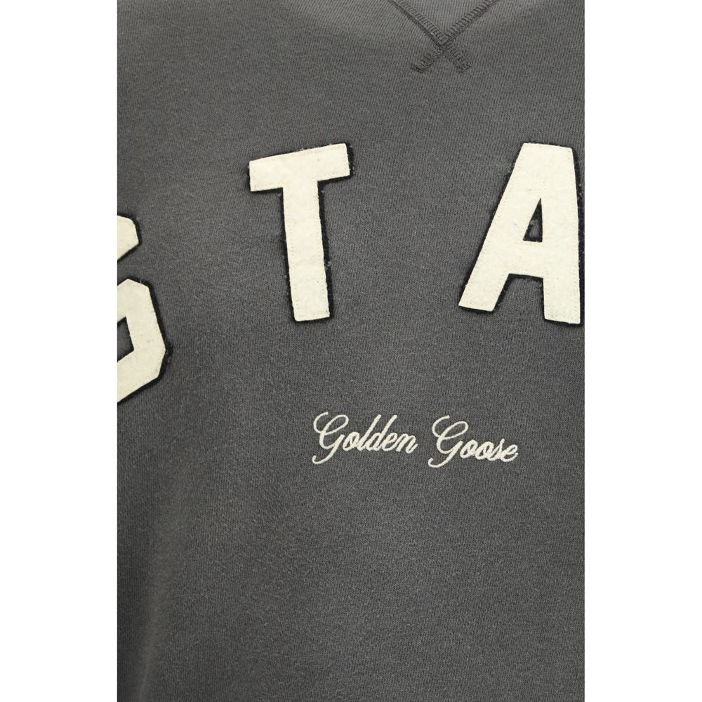 Golden Goose Grauer Baumwollpullover