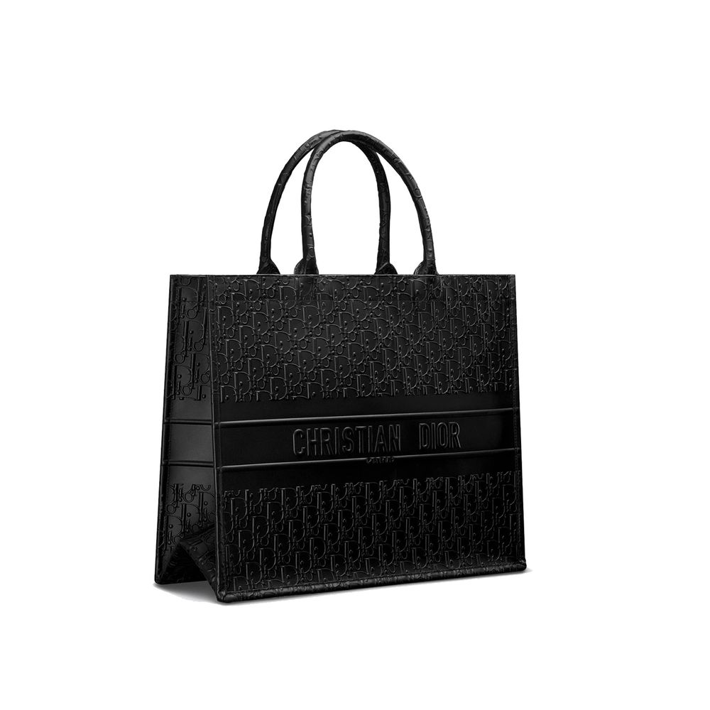Dior Schwarze Kalbsleder-Tasche