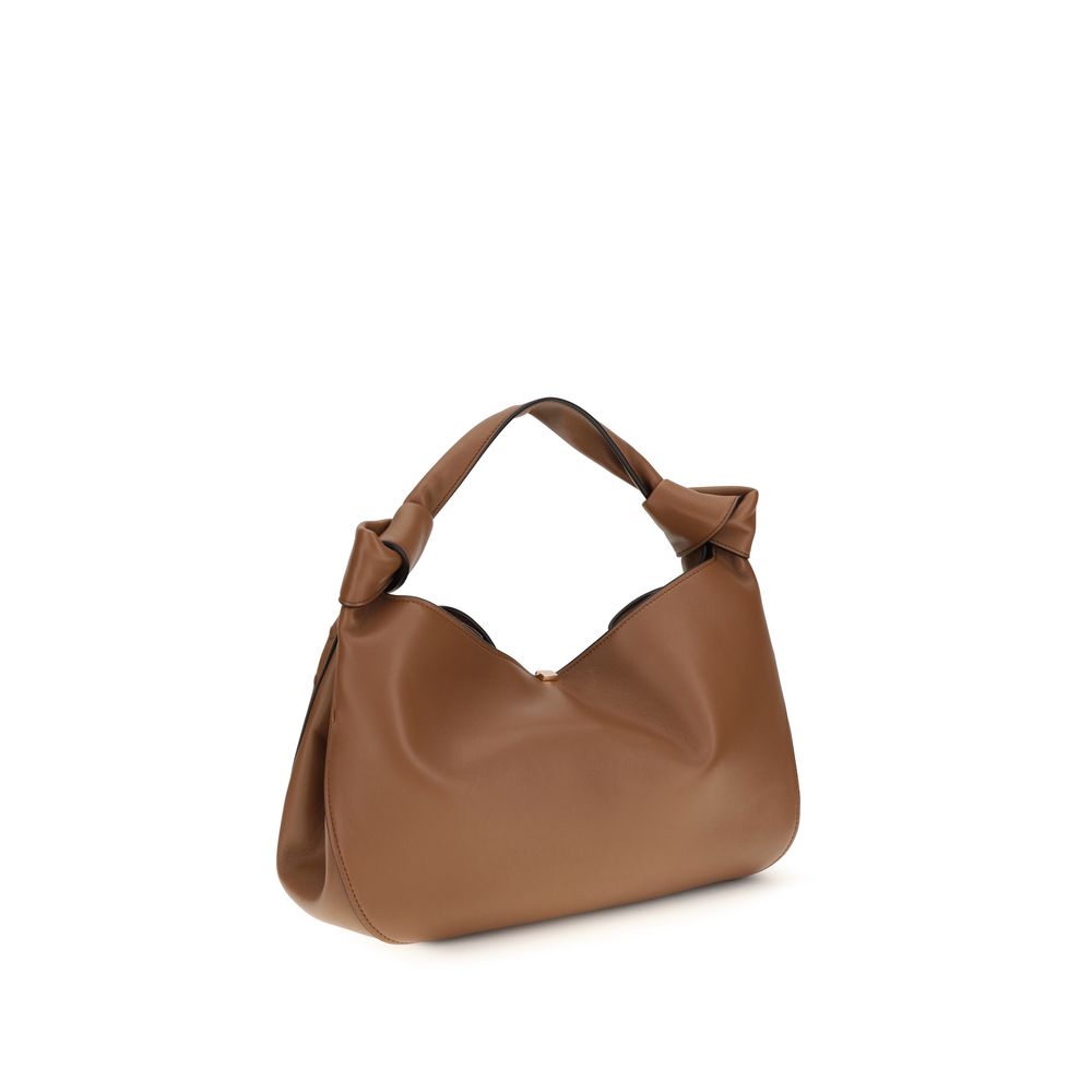Gabriela Hearst Schultertasche aus braunem Lammleder Ovis Aries Aries