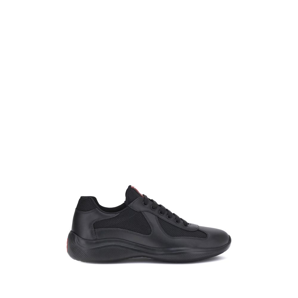 Prada Schwarze Sneakers aus Polyamid