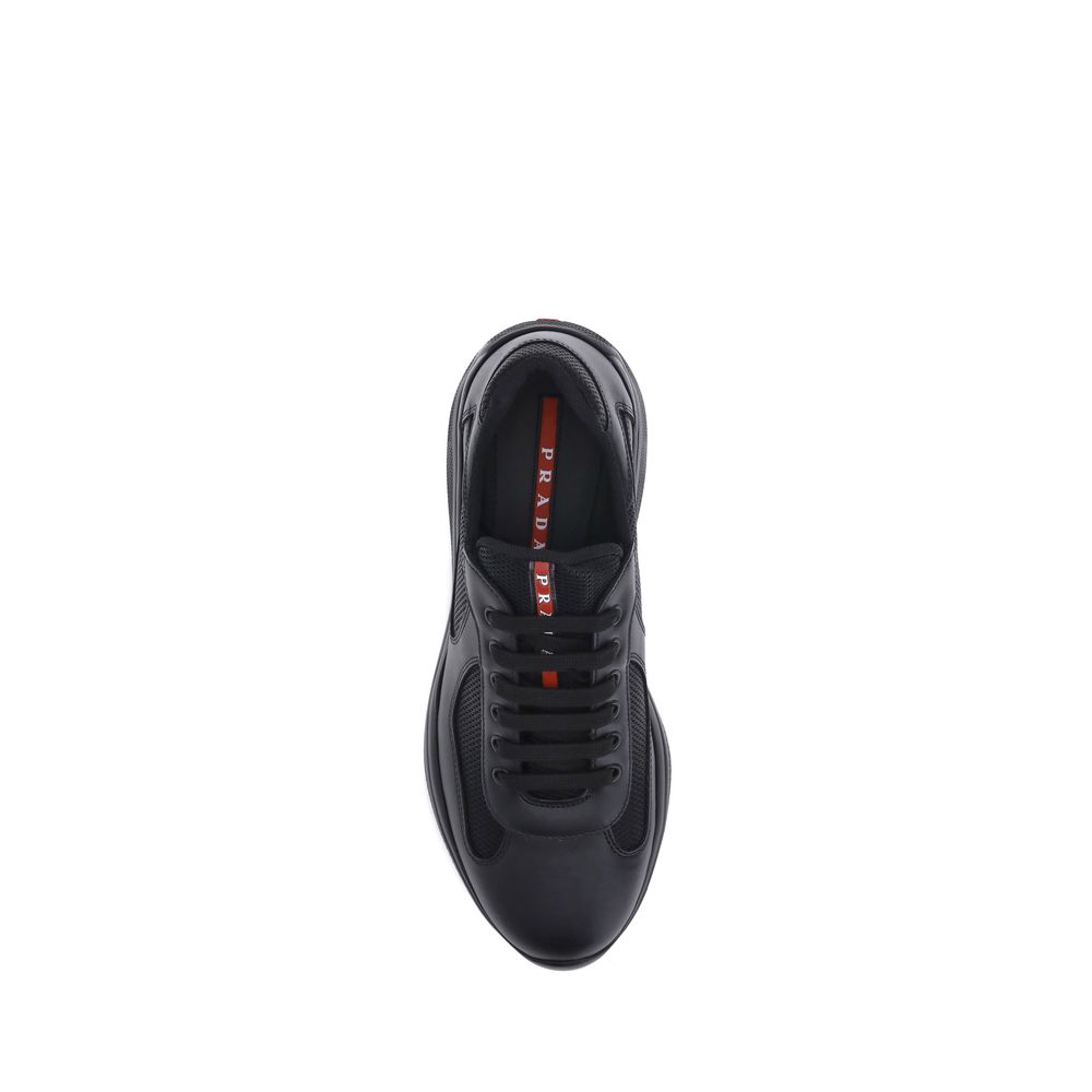 Prada Schwarze Sneakers aus Polyamid