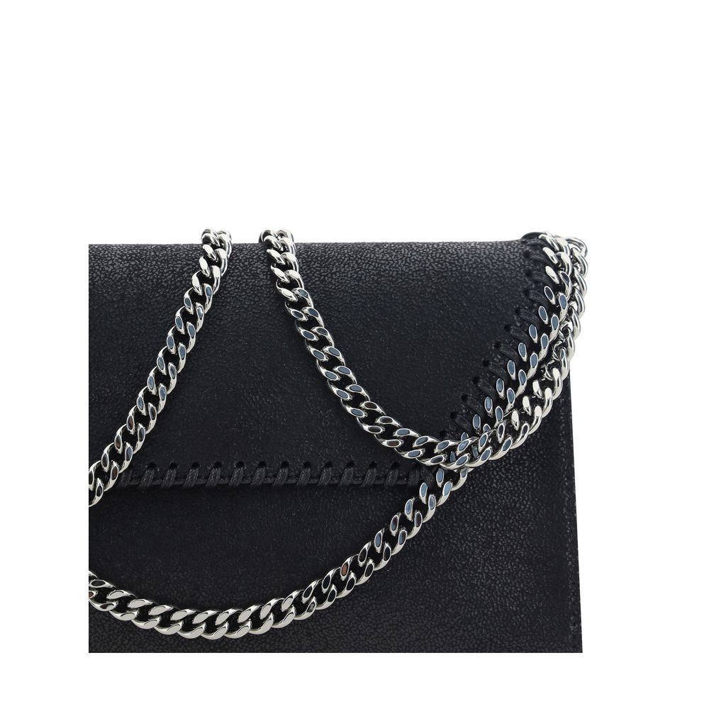 Stella McCartney Schwarze Schultertasche aus Polyester