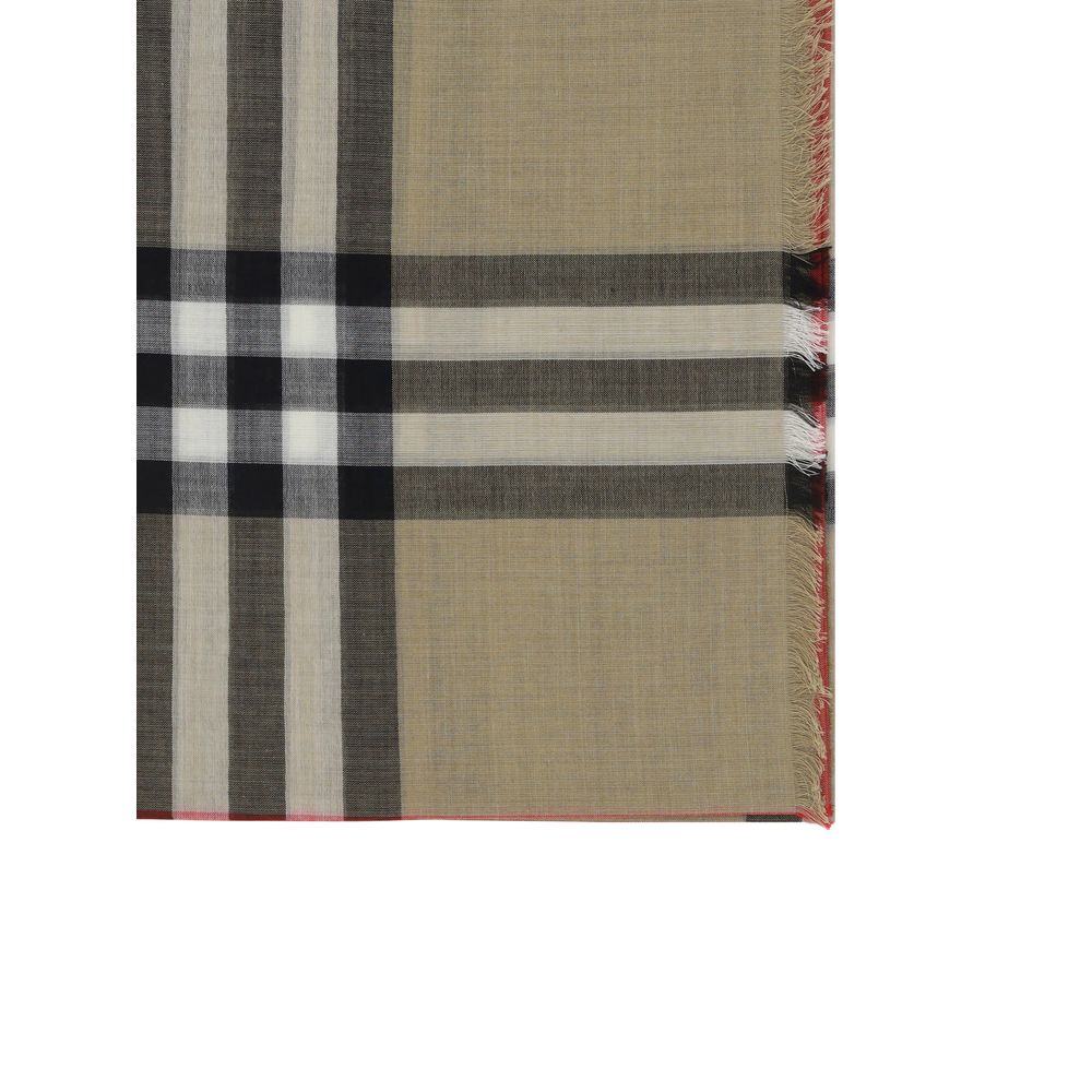 Burberry Beige Wollschal Aries