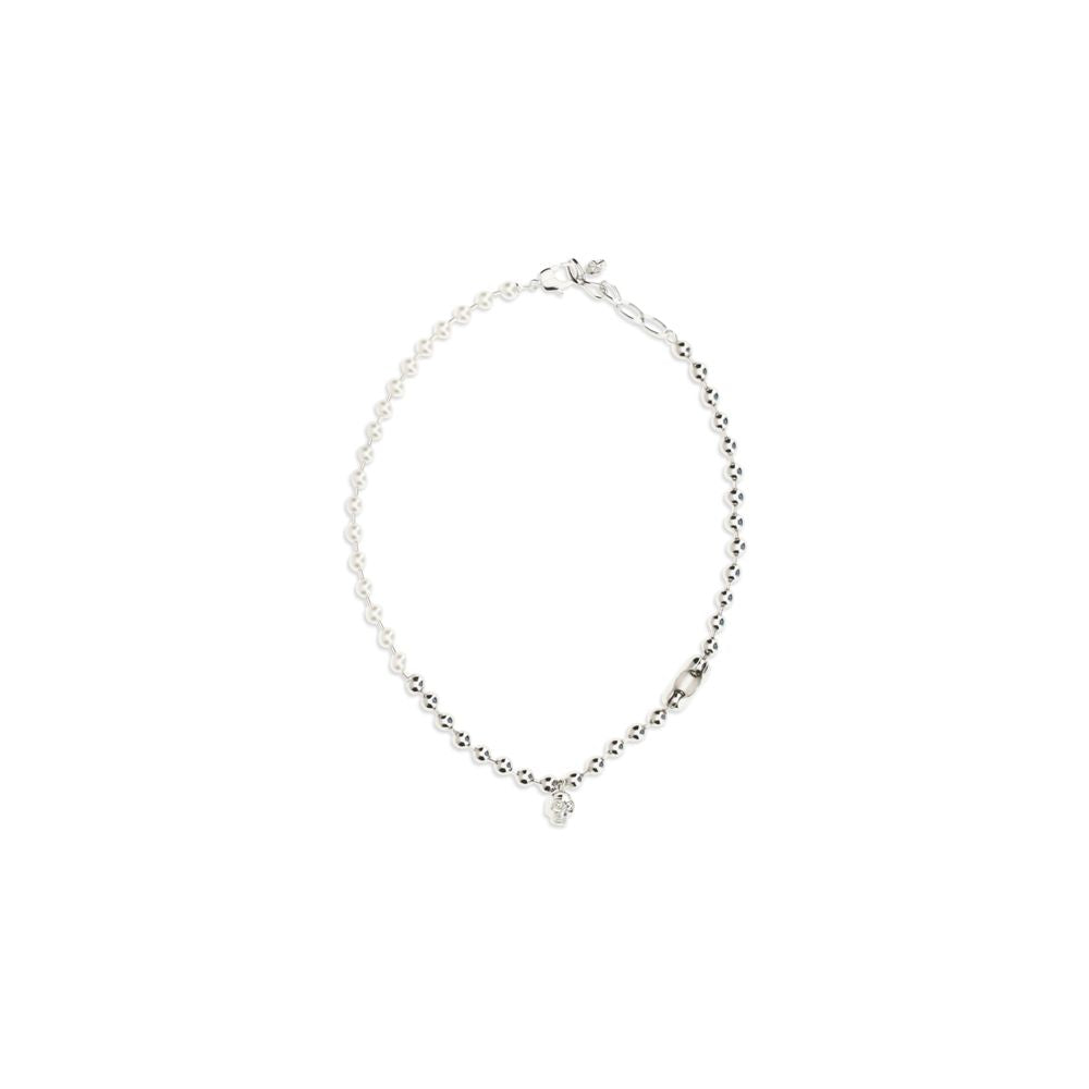 Alexander McQueen Weiße Messingkette
