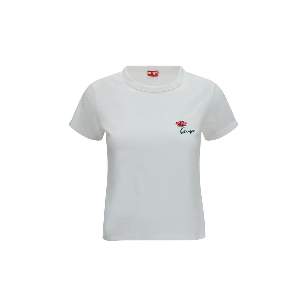 Kenzo Weißes Baumwoll-T-Shirt
