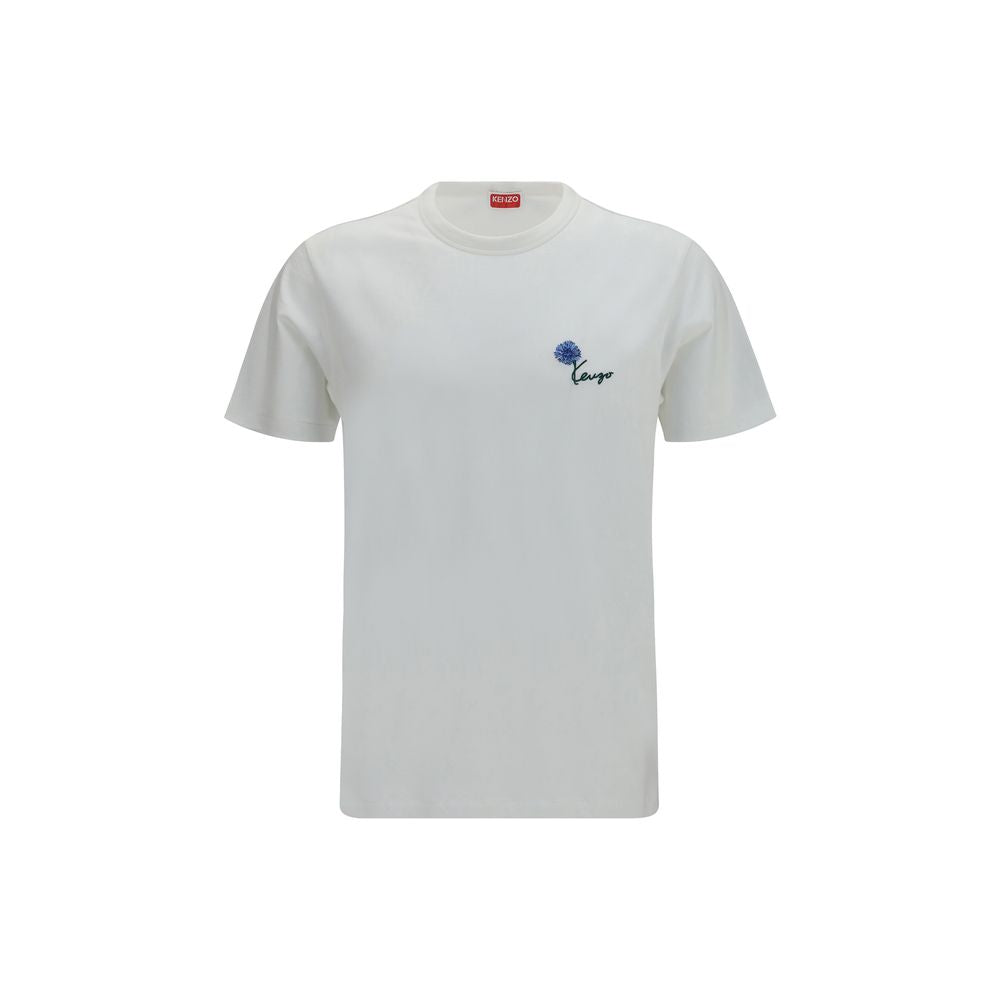 Kenzo Weißes Baumwoll-T-Shirt