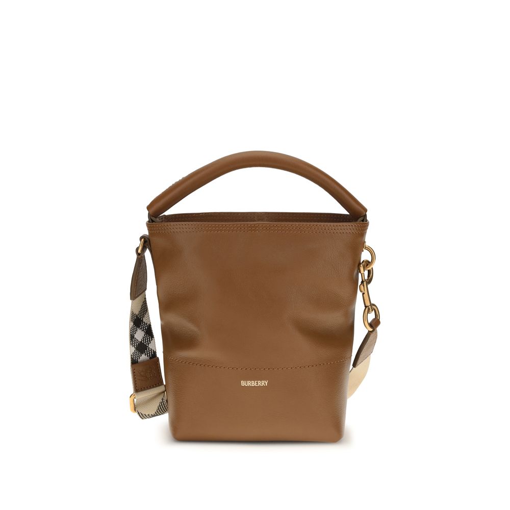 Burberry Braune Kalbsleder Bos Taurus Bucket Bag