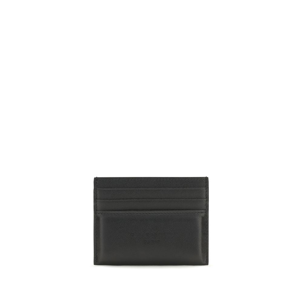 Givenchy Schwarzes Kalbsleder Bos Taurus Portemonnaie
