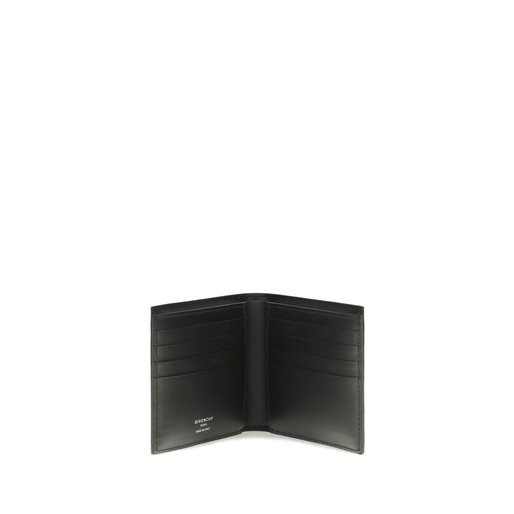 Givenchy Schwarzes Kalbsleder Bos Taurus Portemonnaie