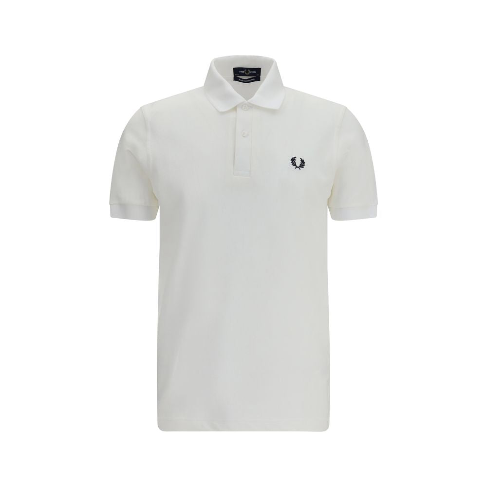 Fred Perry Weißes Poloshirt aus Baumwolle