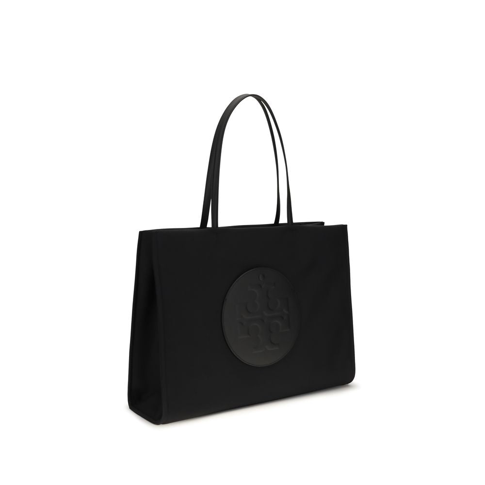 Tory Burch Schwarze Bos Taurus Kalbsleder Schultertasche
