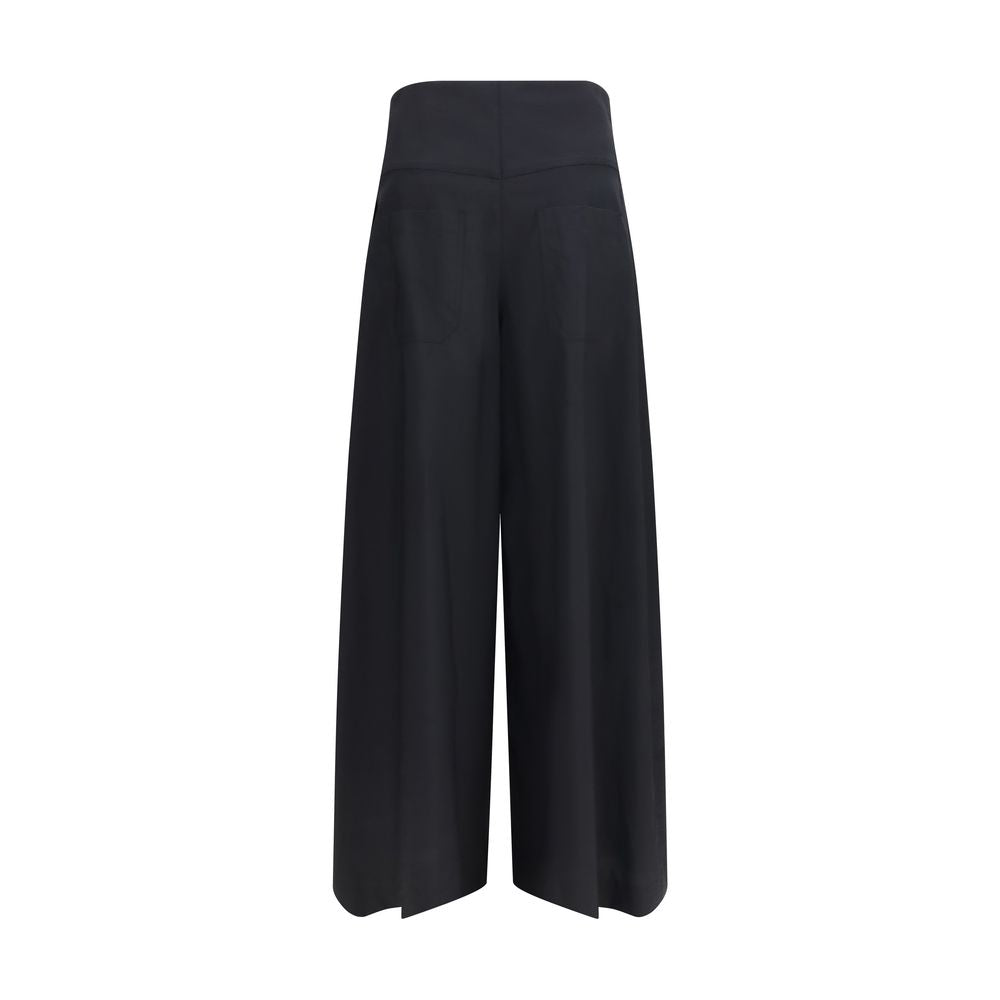Brunello Cucinelli Schwarze Baumwoll-Freizeithose