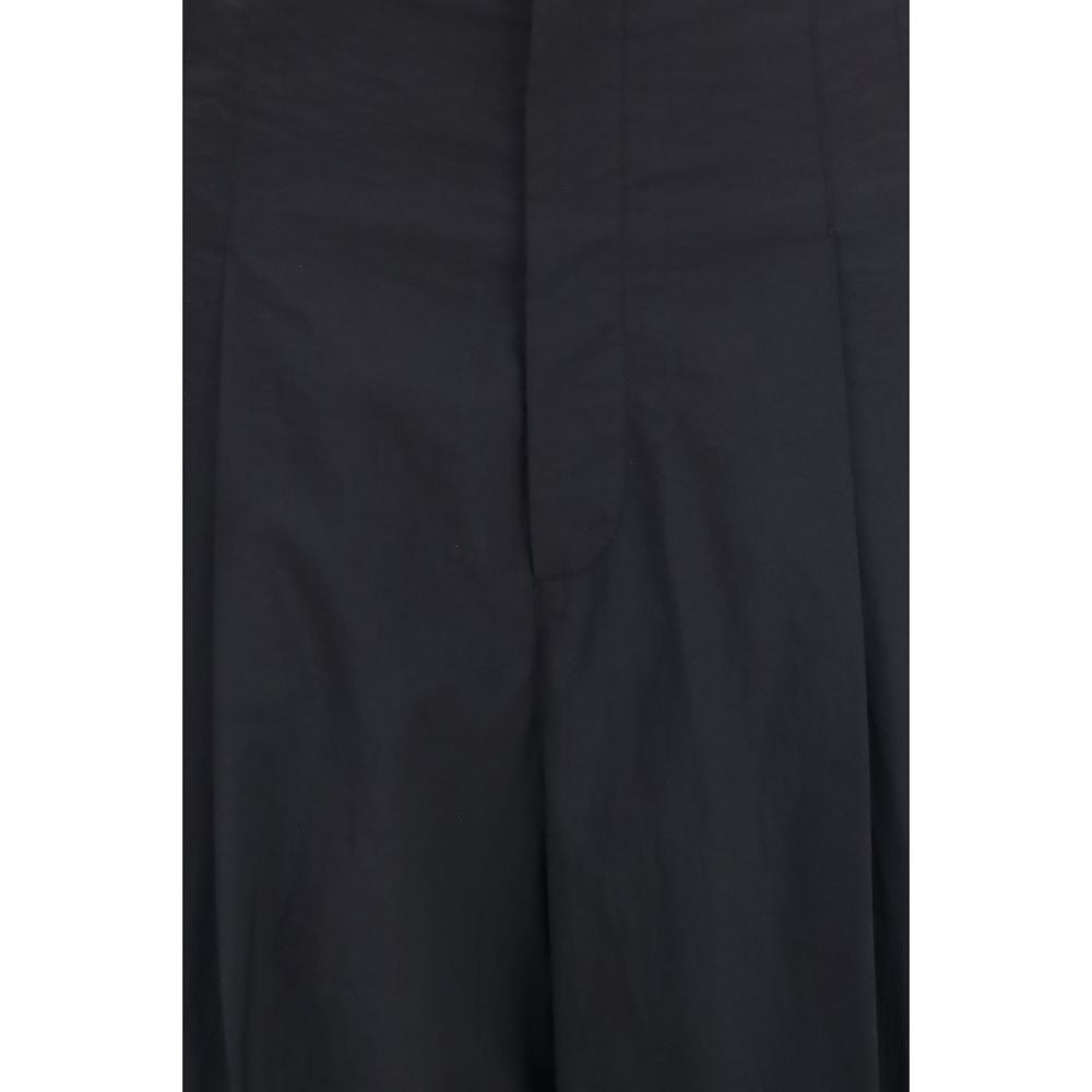 Brunello Cucinelli Schwarze Baumwoll-Freizeithose