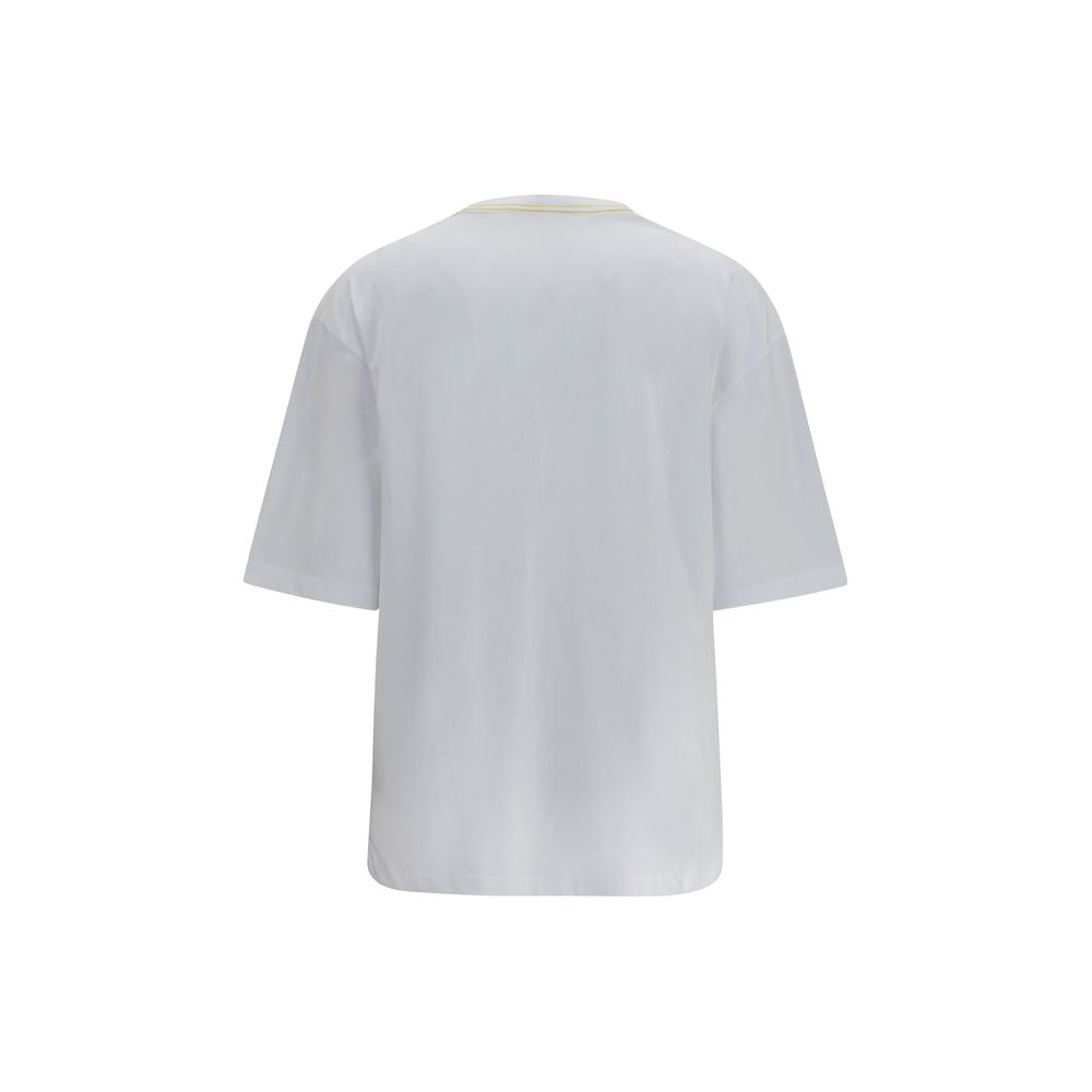 Jacquemus Weißes Baumwoll-T-Shirt