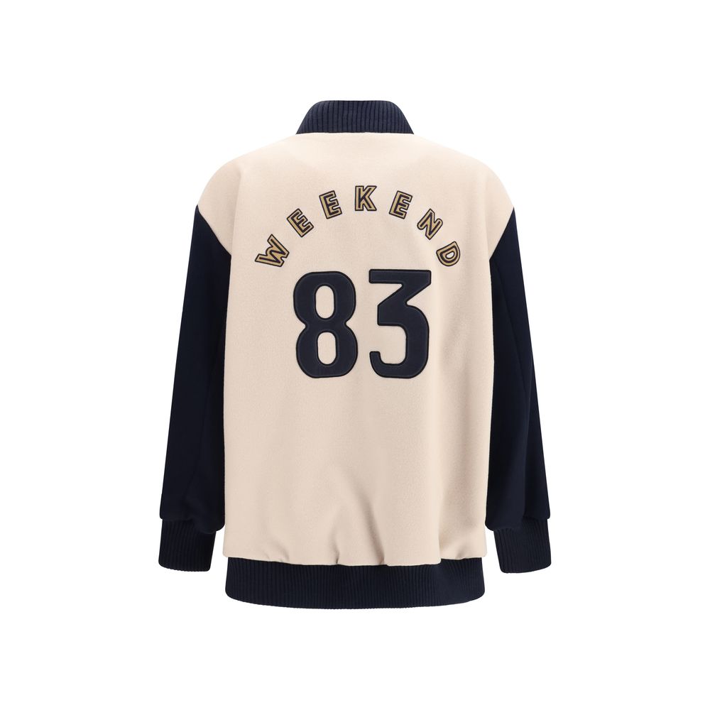 Max Mara Blauer Woll-Oversize-Bomber