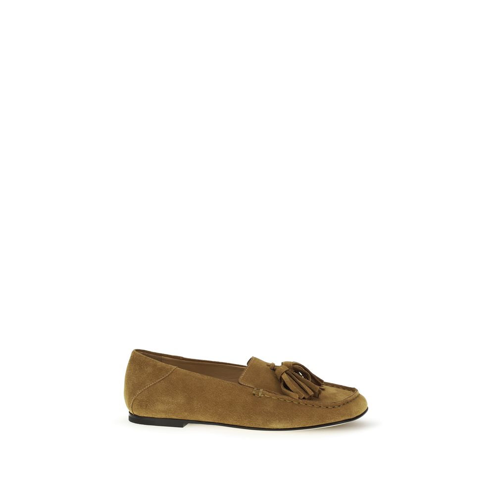 Dear Frances Beige Kalbsleder Bos Taurus Slipper-Loafer