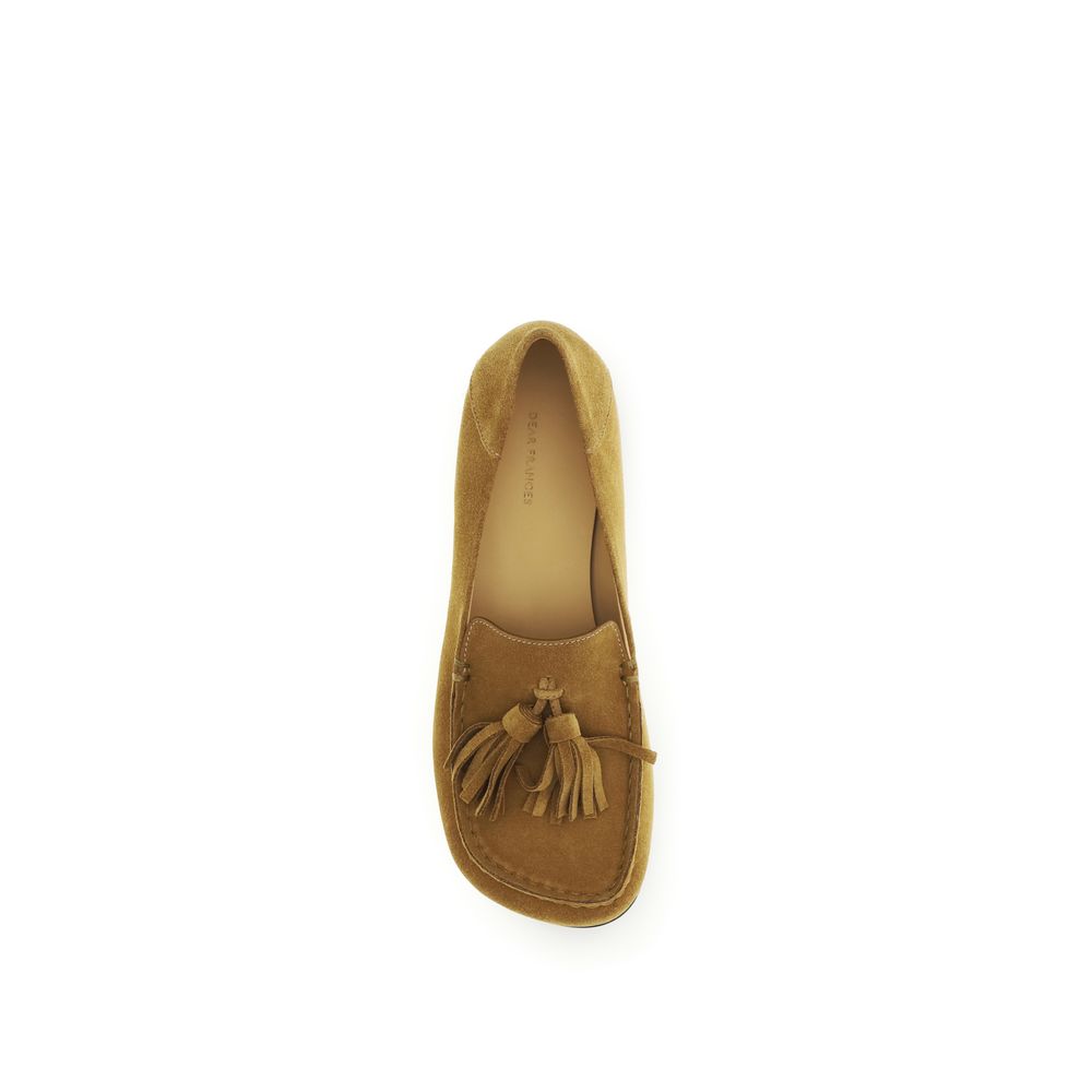 Dear Frances Beige Kalbsleder Bos Taurus Slipper-Loafer
