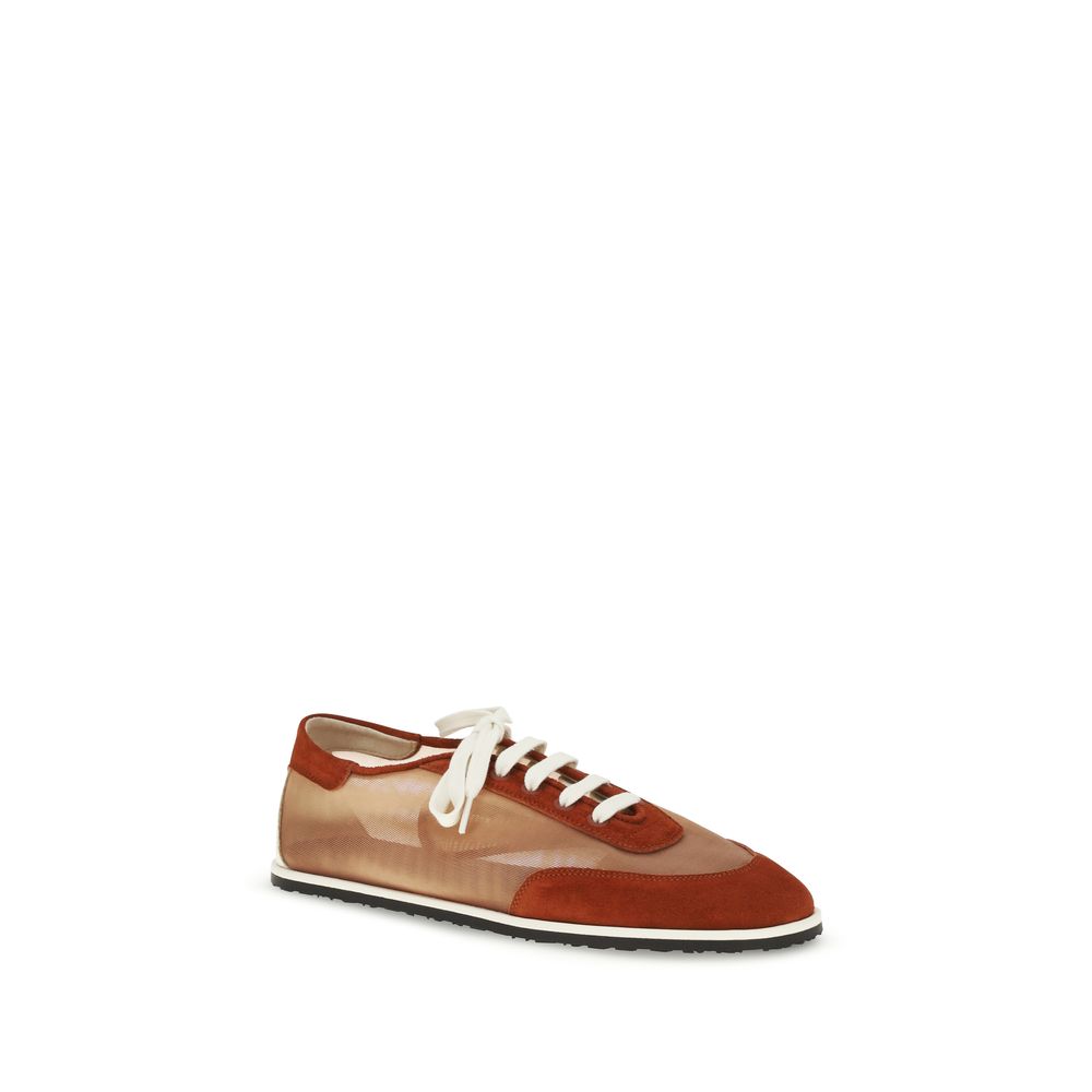 Dear Frances Mehrfarbige Low-Top-Sneaker aus Polyester