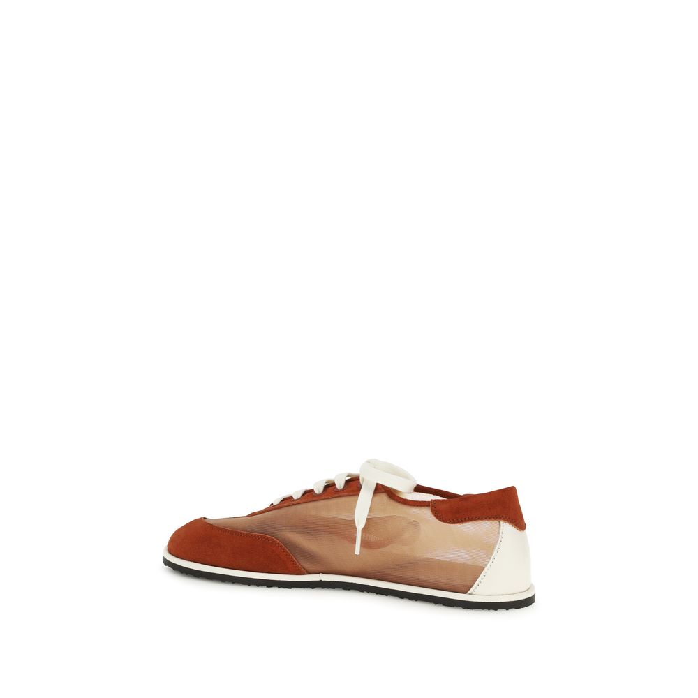 Dear Frances Mehrfarbige Low-Top-Sneaker aus Polyester