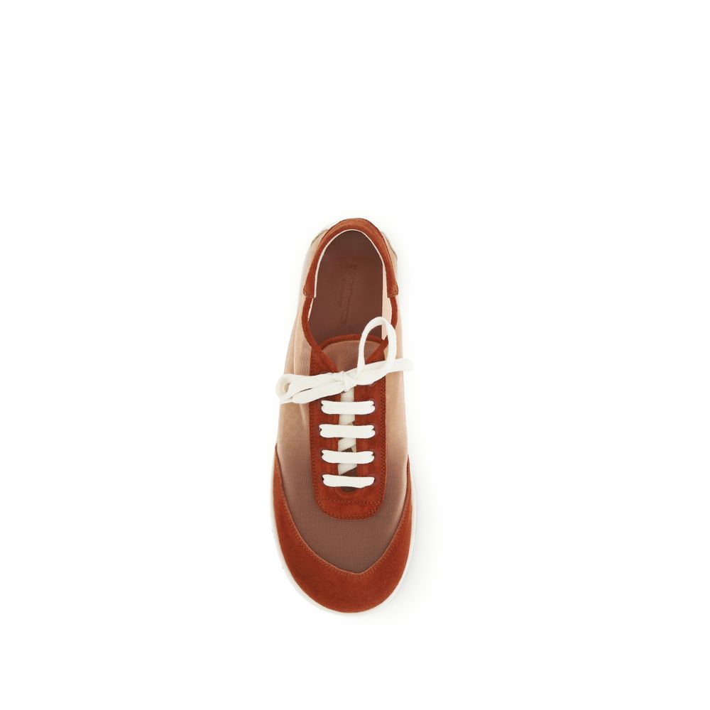 Dear Frances Mehrfarbige Low-Top-Sneaker aus Polyester