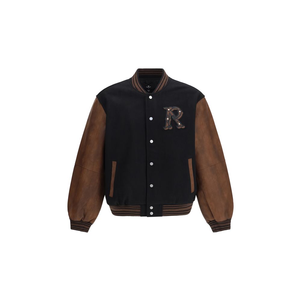 Represent Schwarzer Oves Aries Bomber aus Wolle