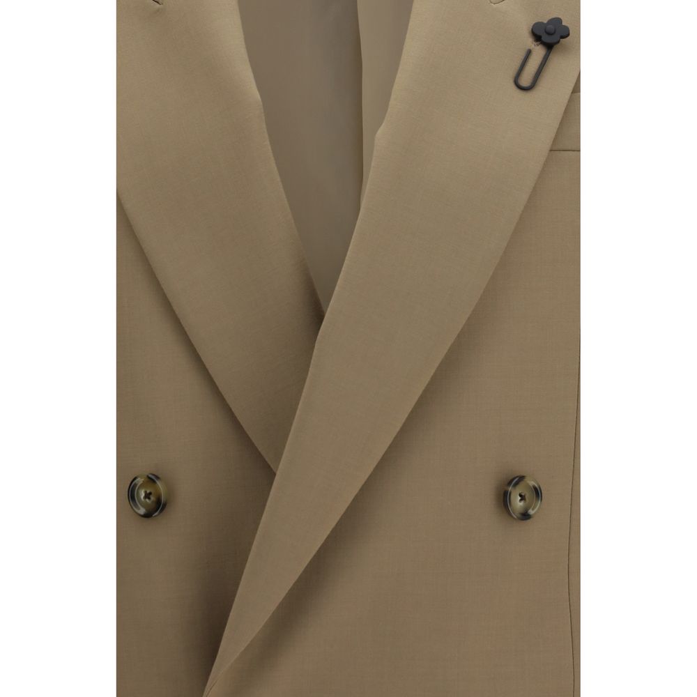 Lardini Beige Woll-Blazer Oves Aries