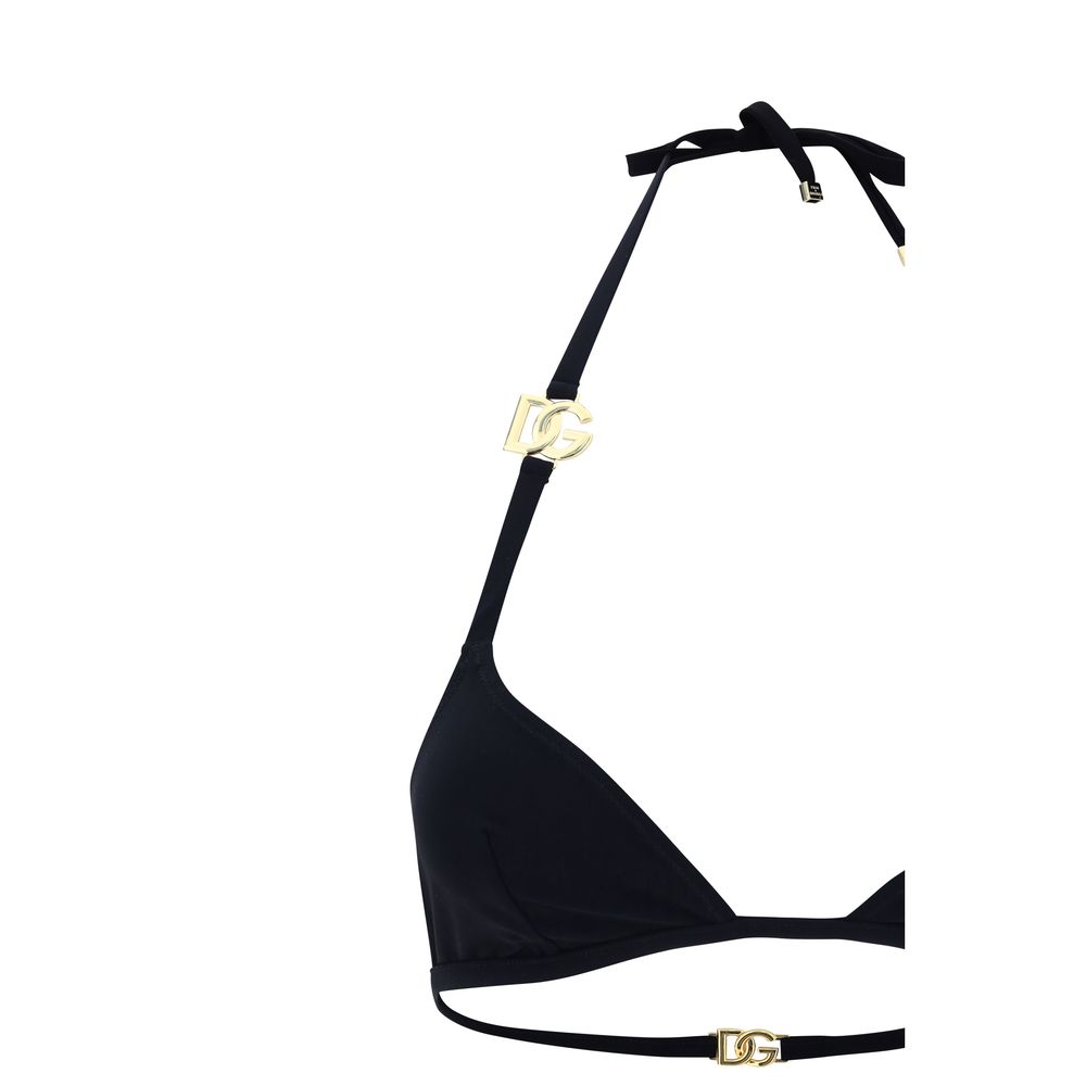 Dolce & Gabbana Schwarzer Nylon-Bikini