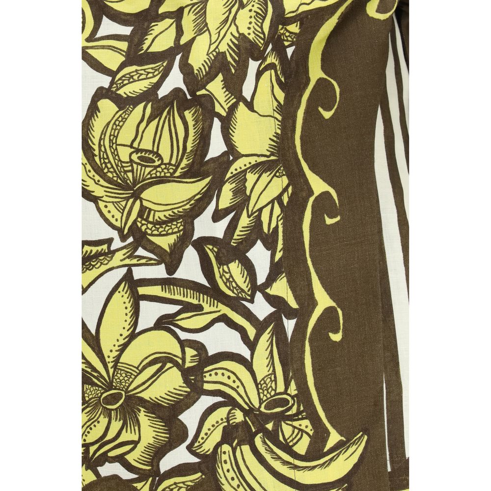 Alemais Mehrfarbiger Hanf-Minirock