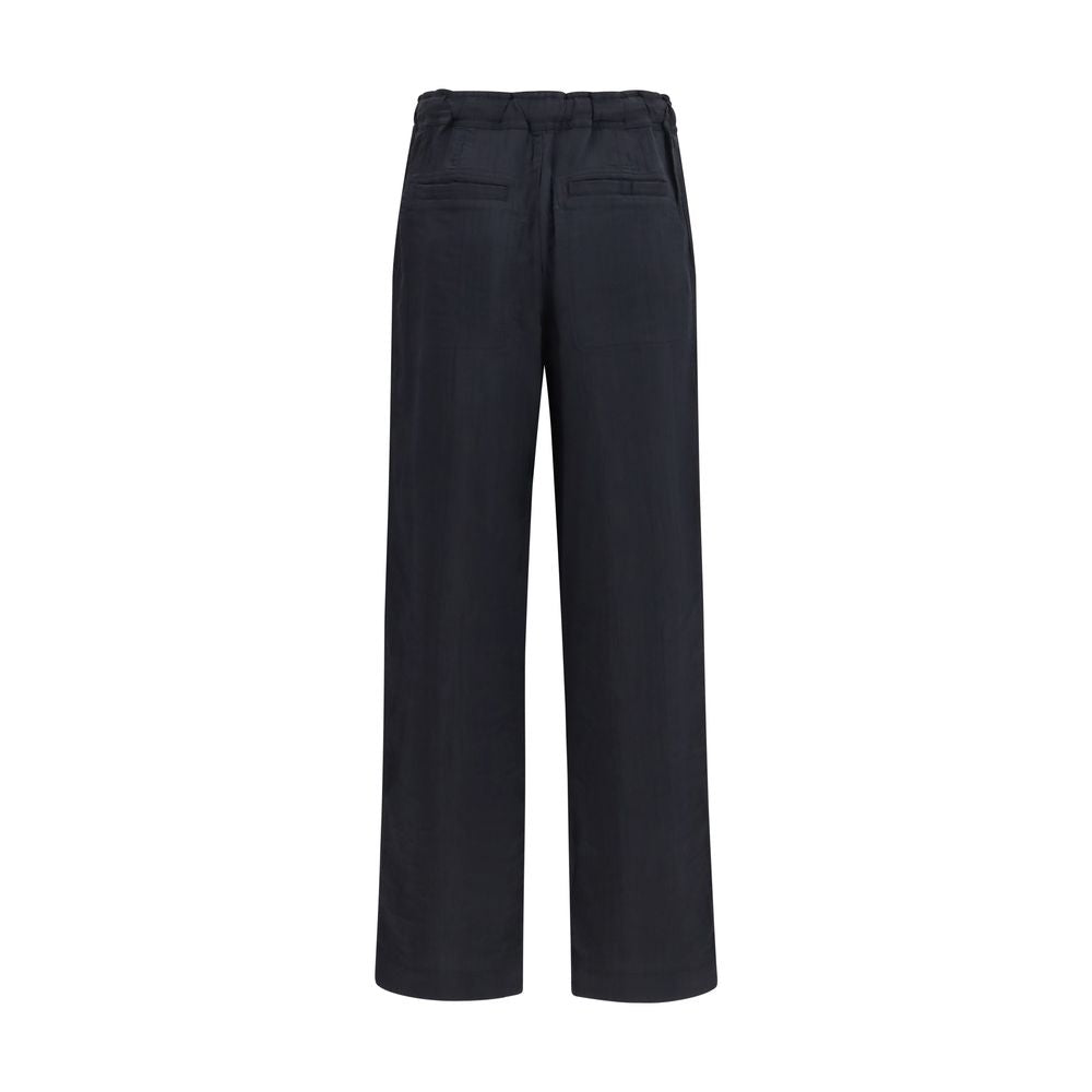 Isabel Marant Étoile Schwarze Freizeithose aus Viskose