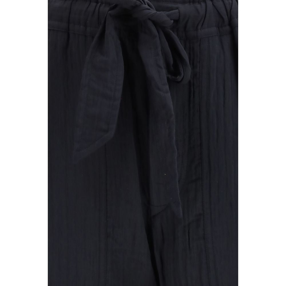 Isabel Marant Étoile Schwarze Freizeithose aus Viskose